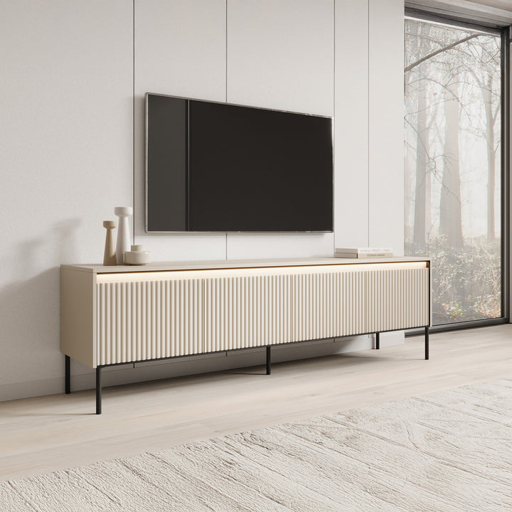 Timoteo - TV-Meubel - Beige  - 193x40x56 cm