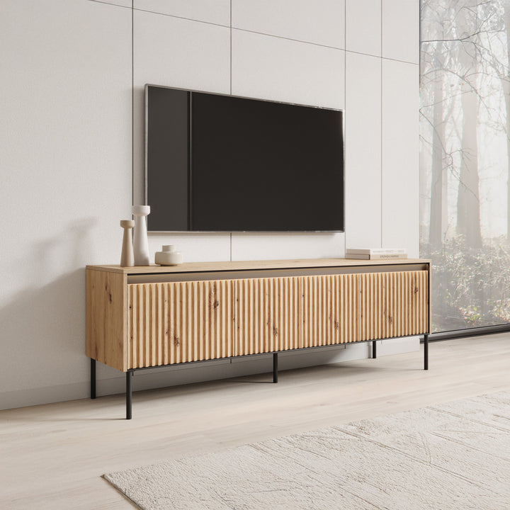 Timoteo - TV-Meubel - Eiken  - 167x40x56 cm
