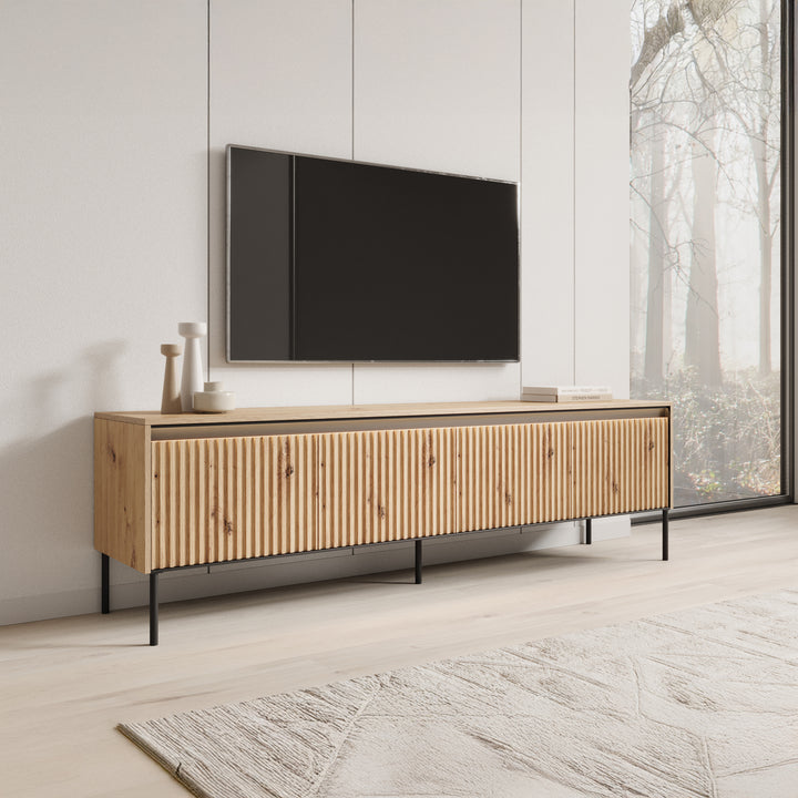 Timoteo - TV-Meubel - Eiken  - 193x40x56 cm