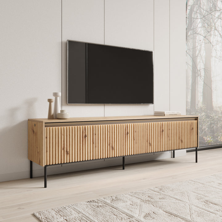 Timoteo - TV-Meubel - Eiken  - 193x40x56 cm
