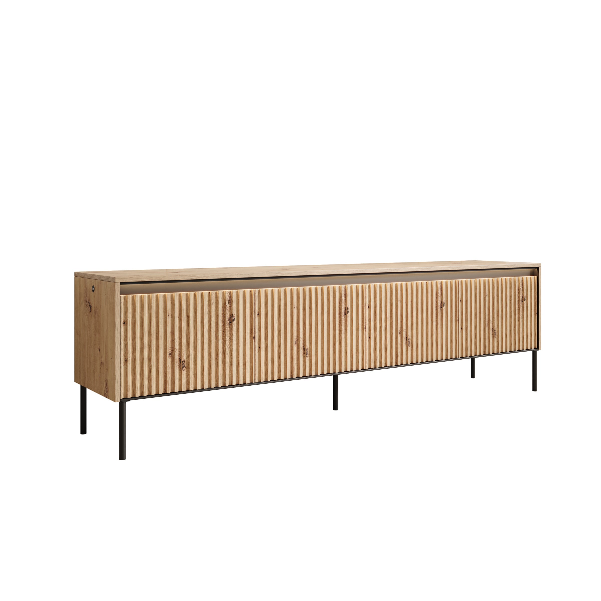 Timoteo - TV-Meubel - Eiken  - 193x40x56 cm