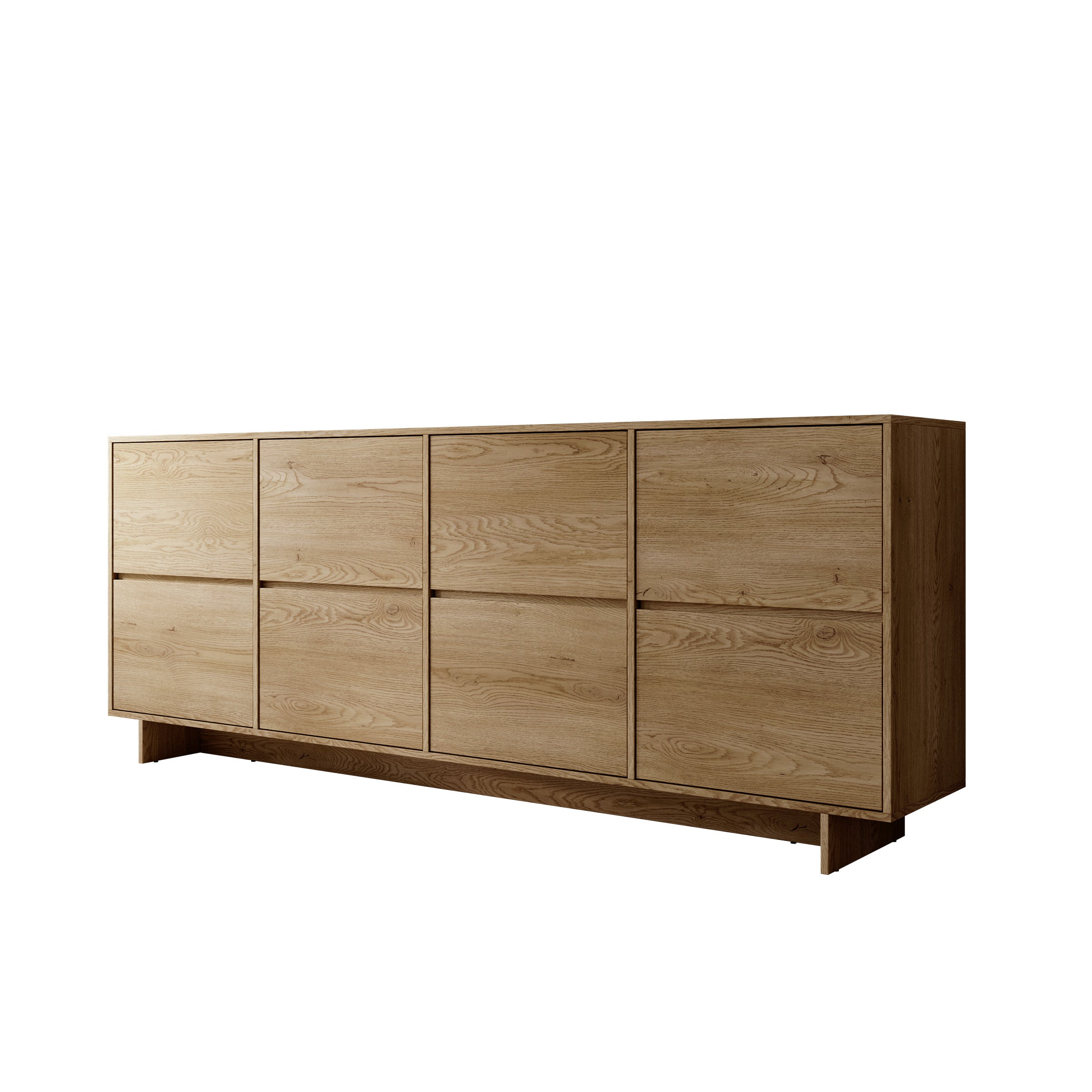 Toka - Dressoir - Eikenpatroon - 221x42x88 cm