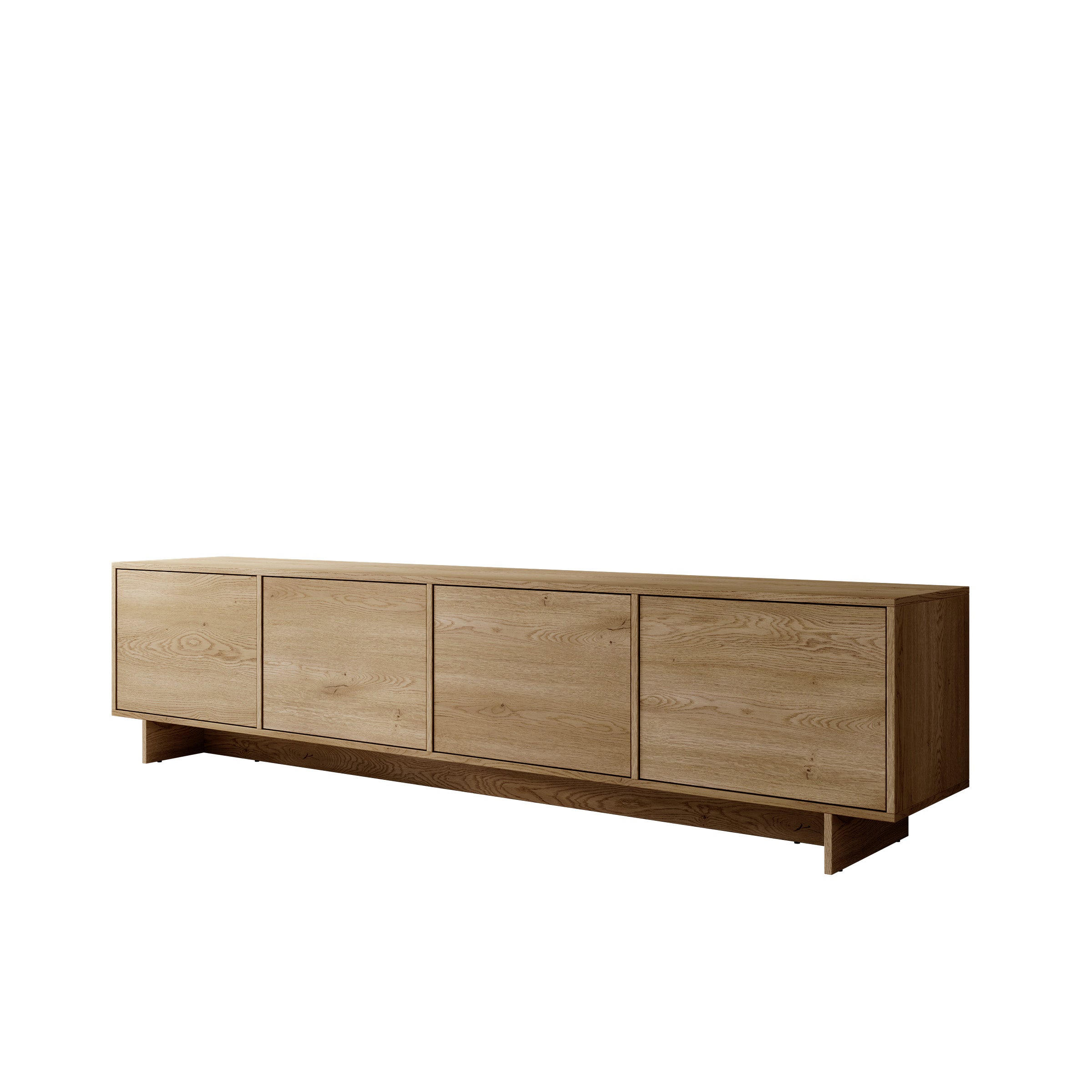 Toka - TV-Meubel - Eikenpatroon - 221x42x51 cm