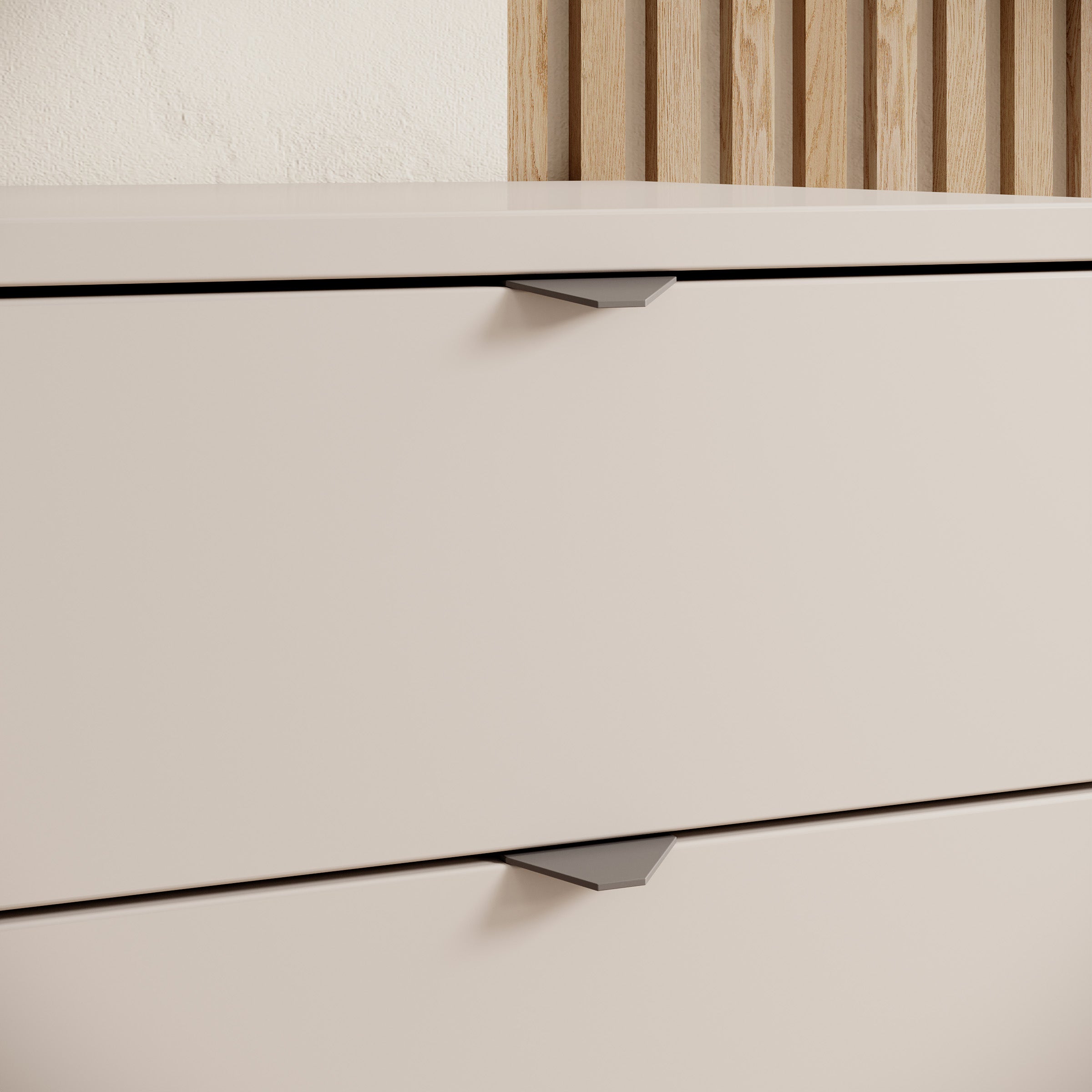 Torano - Dressoir - Beige - 120x35x84 cm