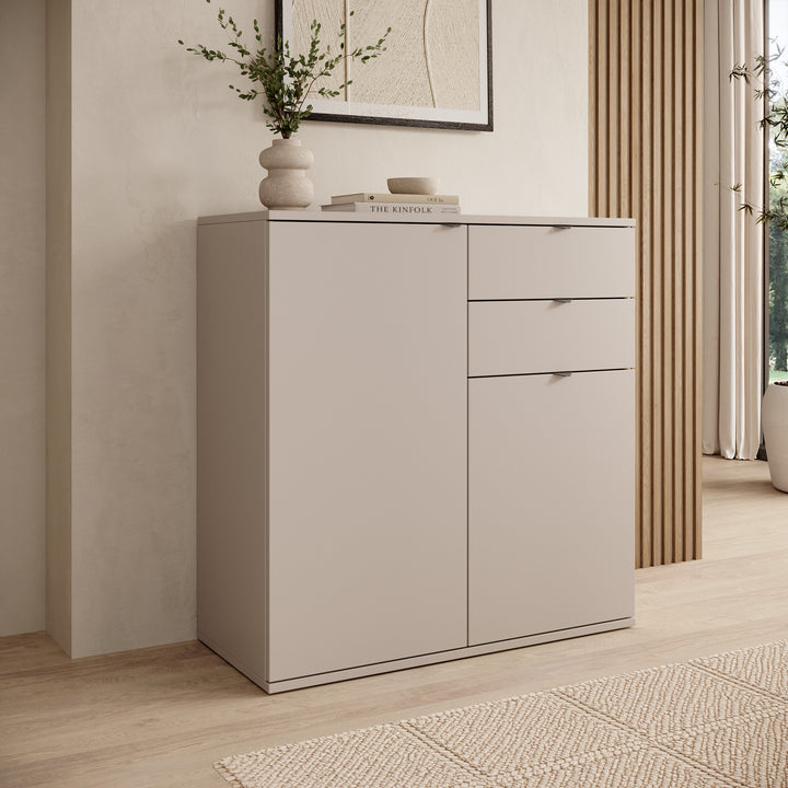 Torano - Dressoir - Beige - 80x35x84 cm