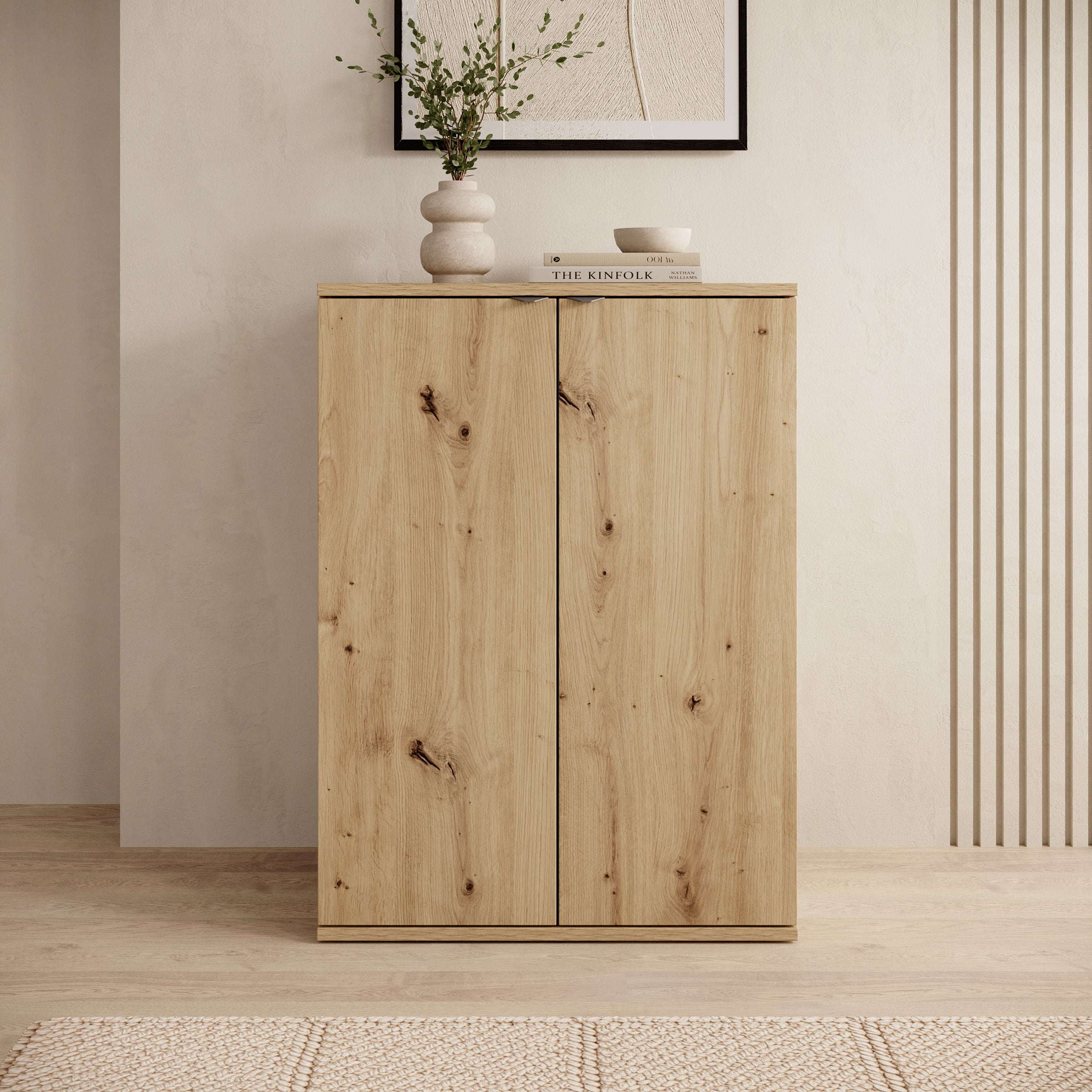 Torano - Dressoir - Eikenpatroon - 60x35x84 cm