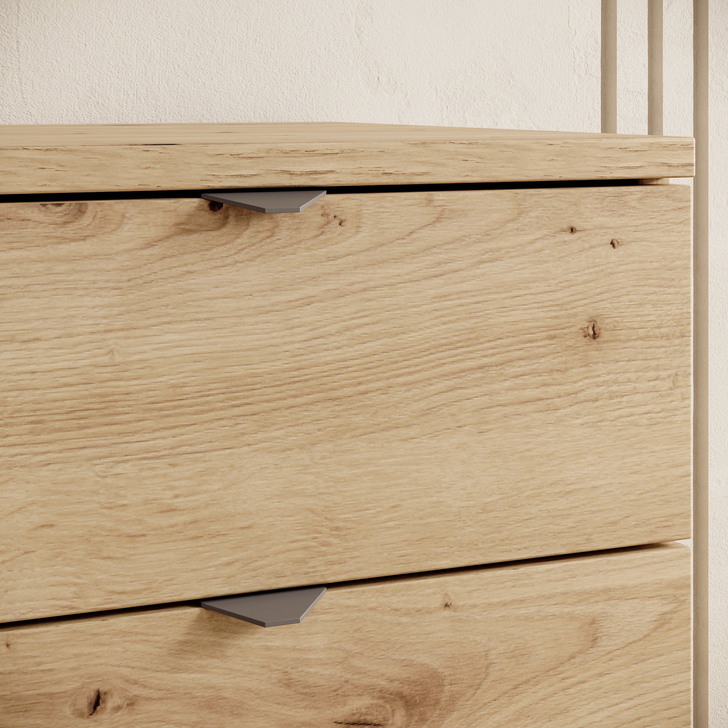 Torano - Dressoir - Eikenpatroon - 80x35x84 cm