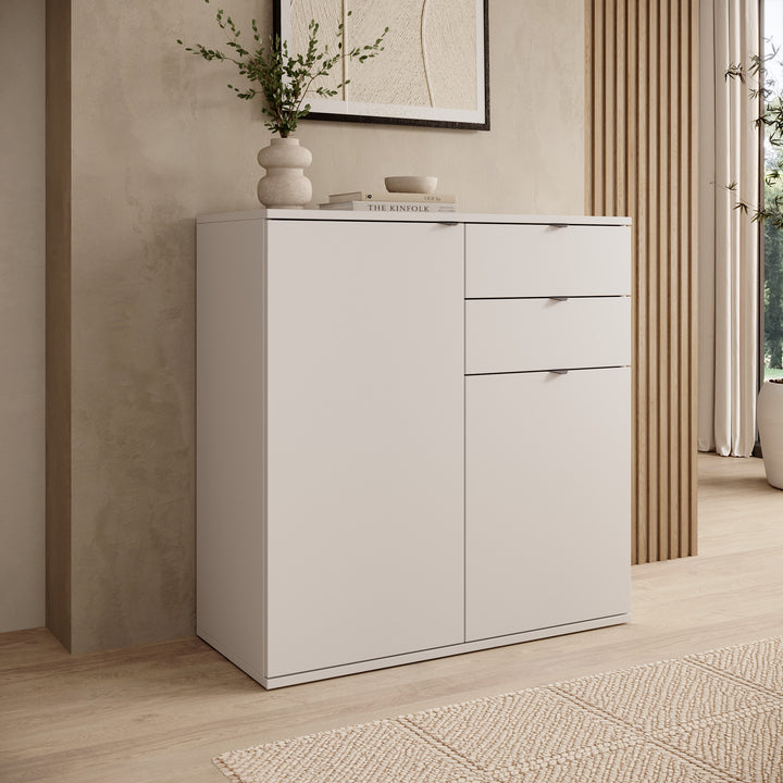 Torano - Dressoir - Wit - 80x35x84 cm