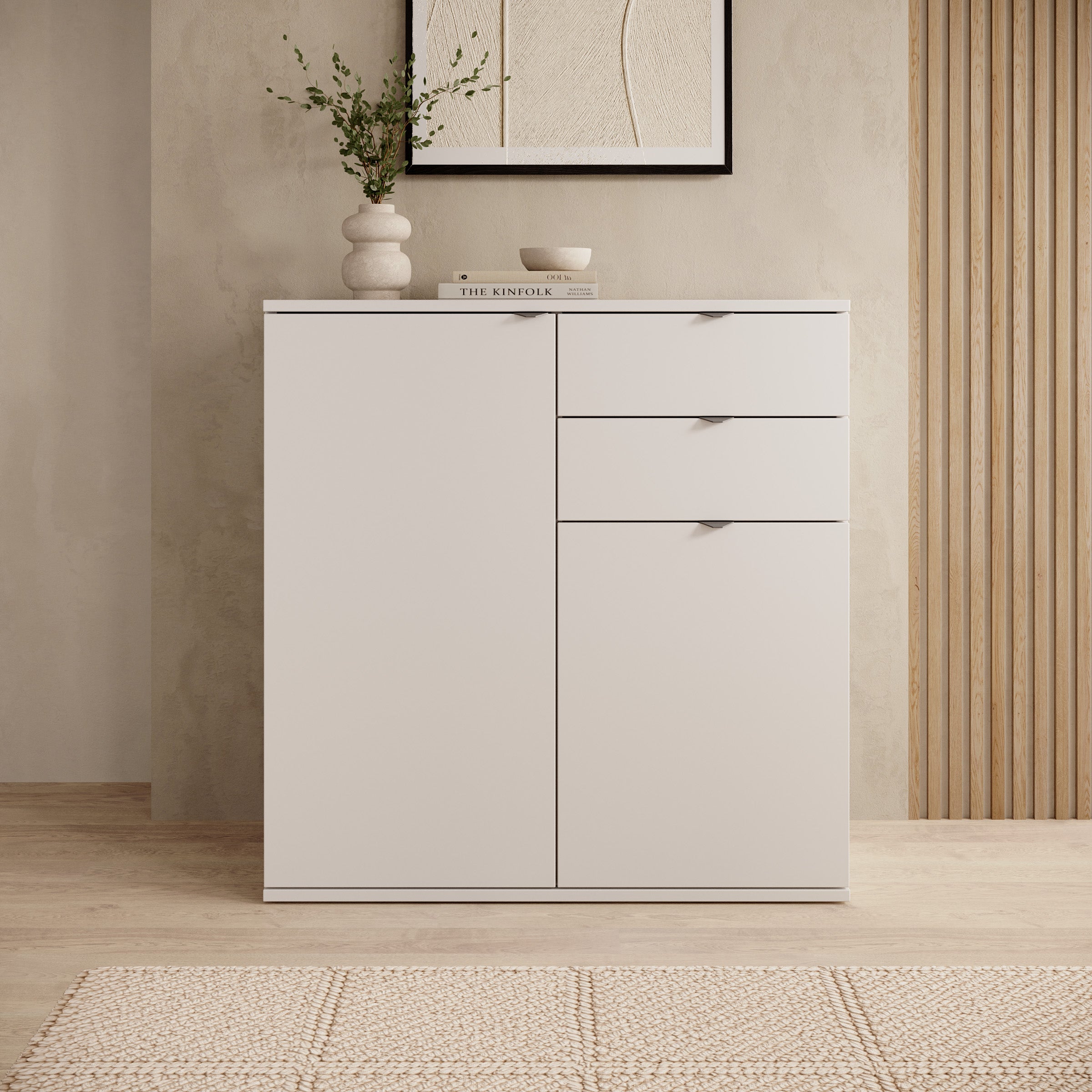 Torano - Dressoir - Wit - 80x35x84 cm
