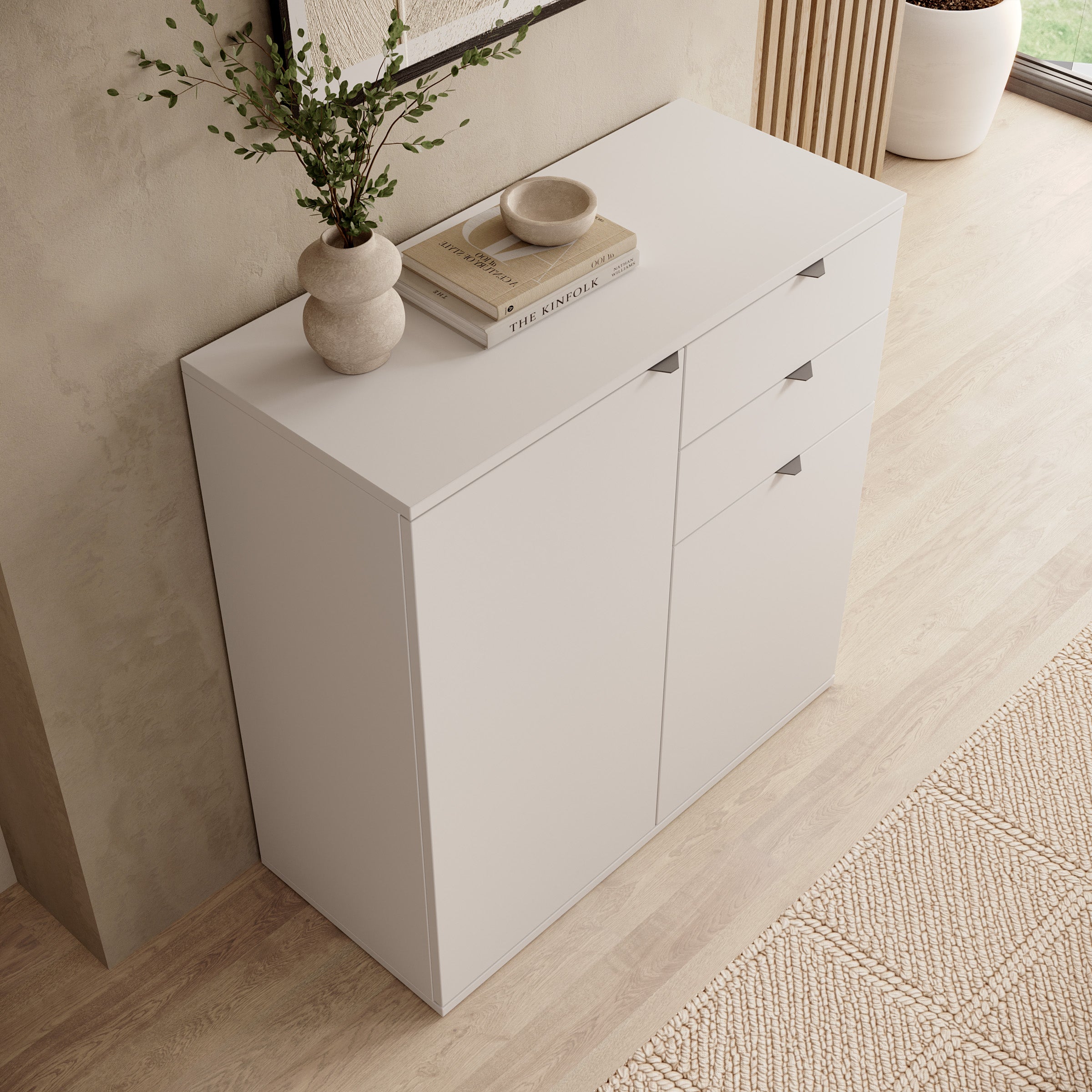 Torano - Dressoir - Wit - 80x35x84 cm