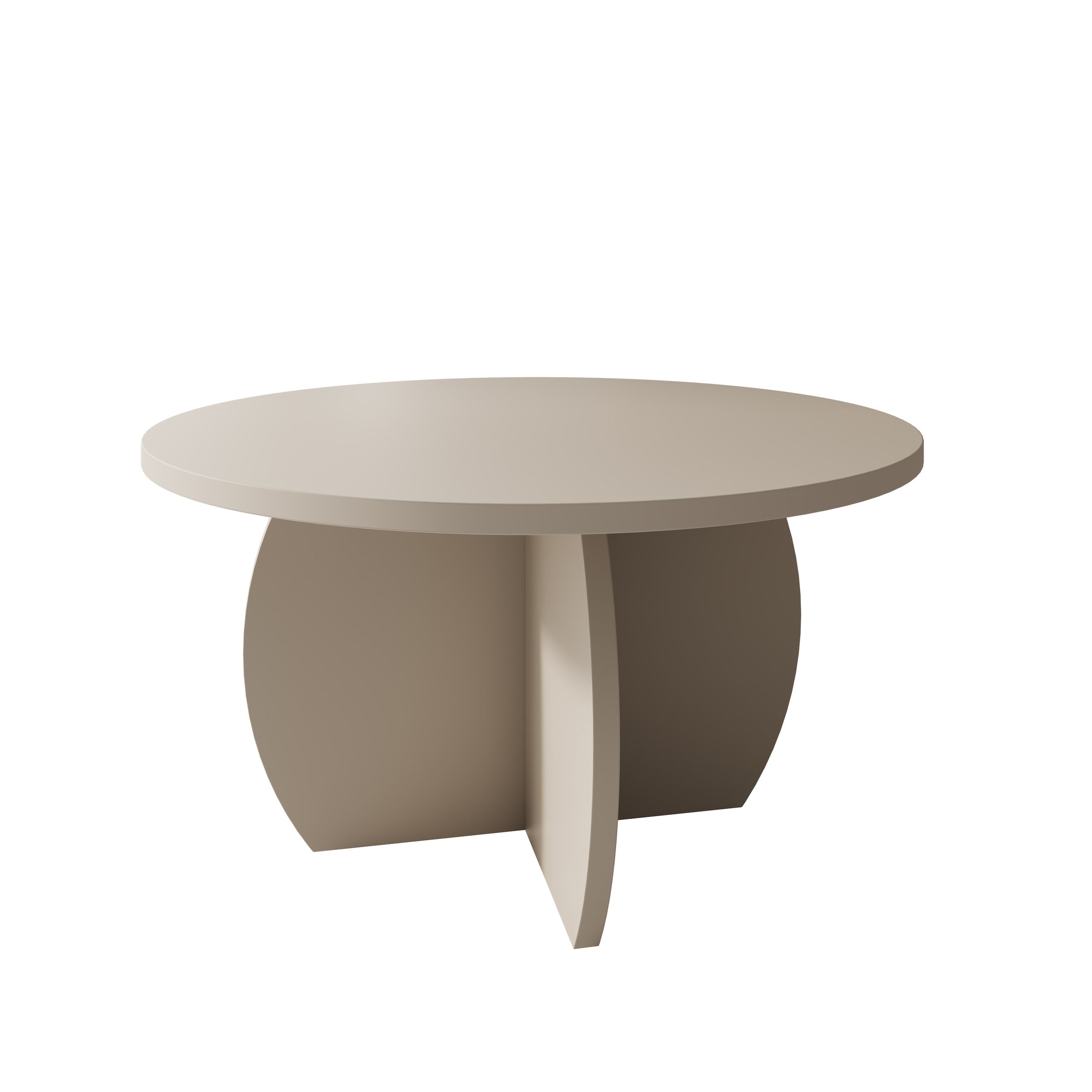 Trada - Salontafel - Beige - 74x74x40 cm