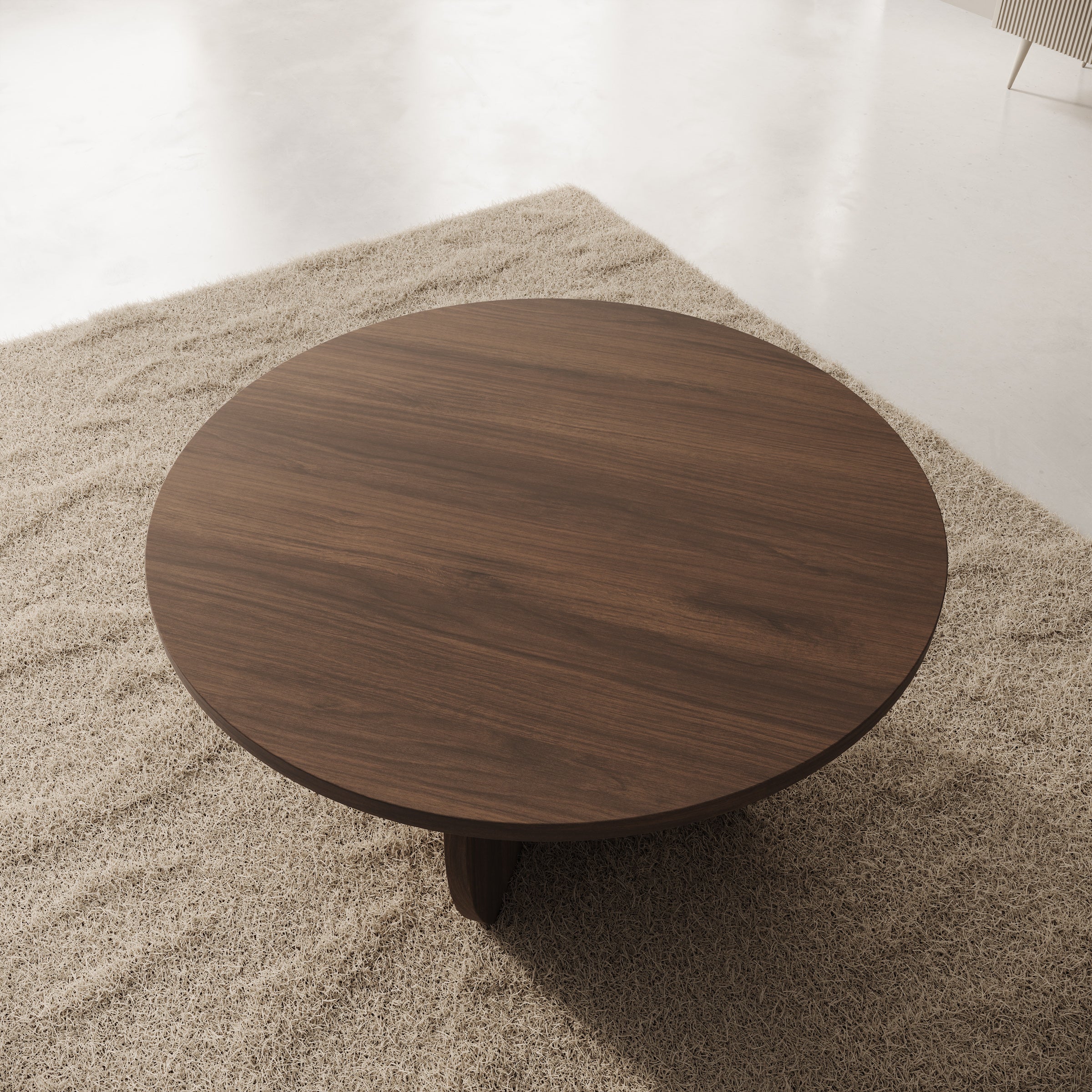 Trada - Salontafel - Donker eikenpatroon - 74x74x40 cm