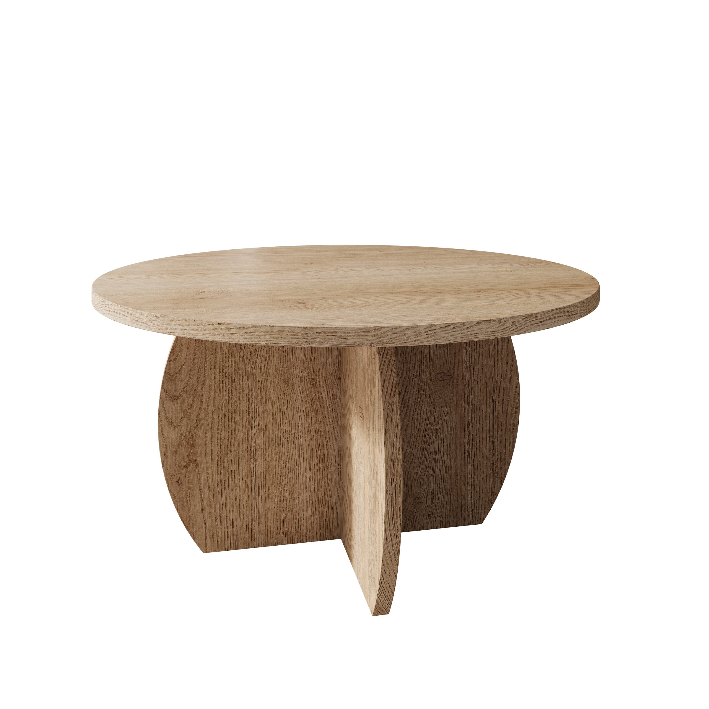 Trada - Salontafel - Licht eikenpatroon - 74x74x40 cm
