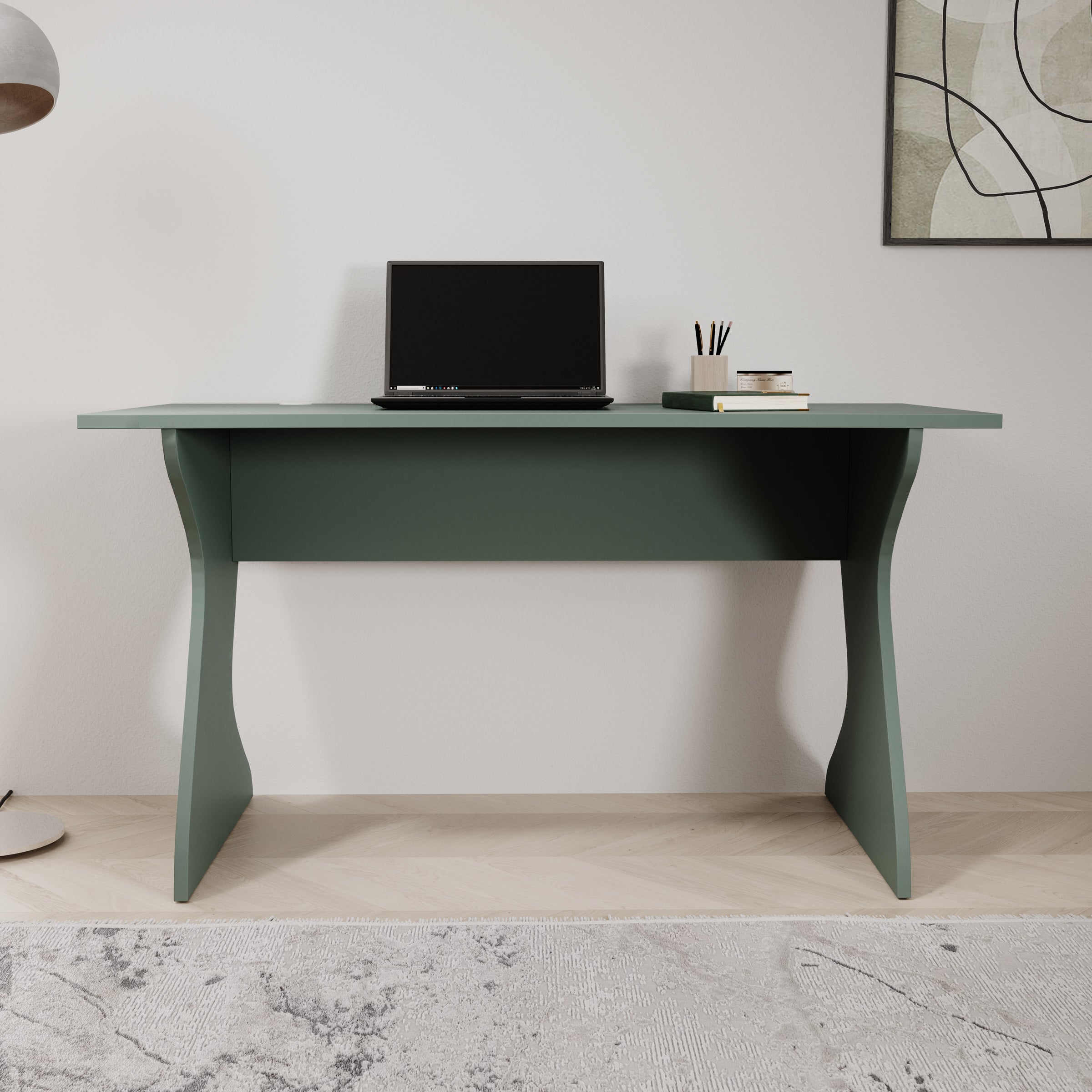 Unfold - Bureau - Groen - 140x65x76 cm