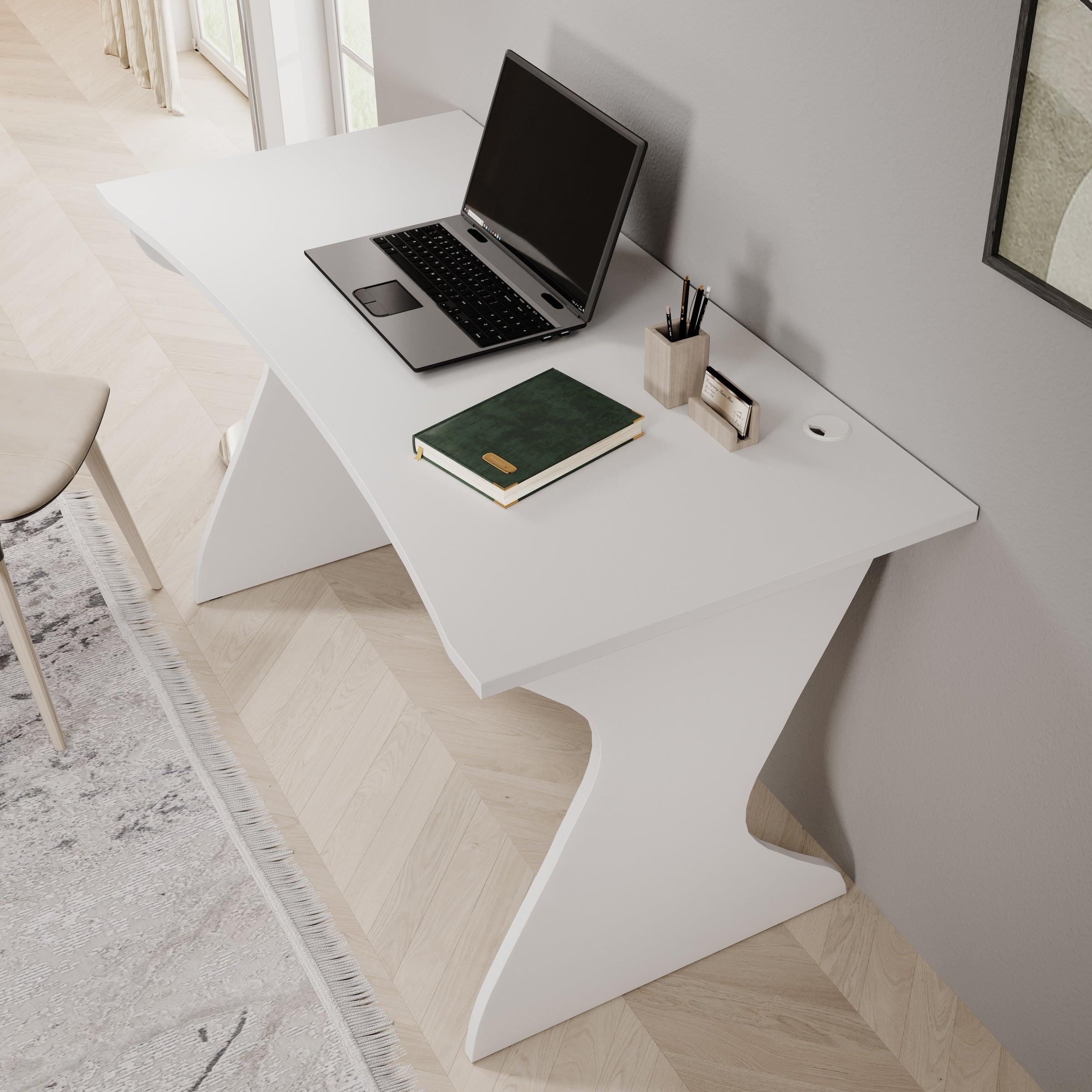 Unfold - Bureau - Wit - 140x65x76 cm