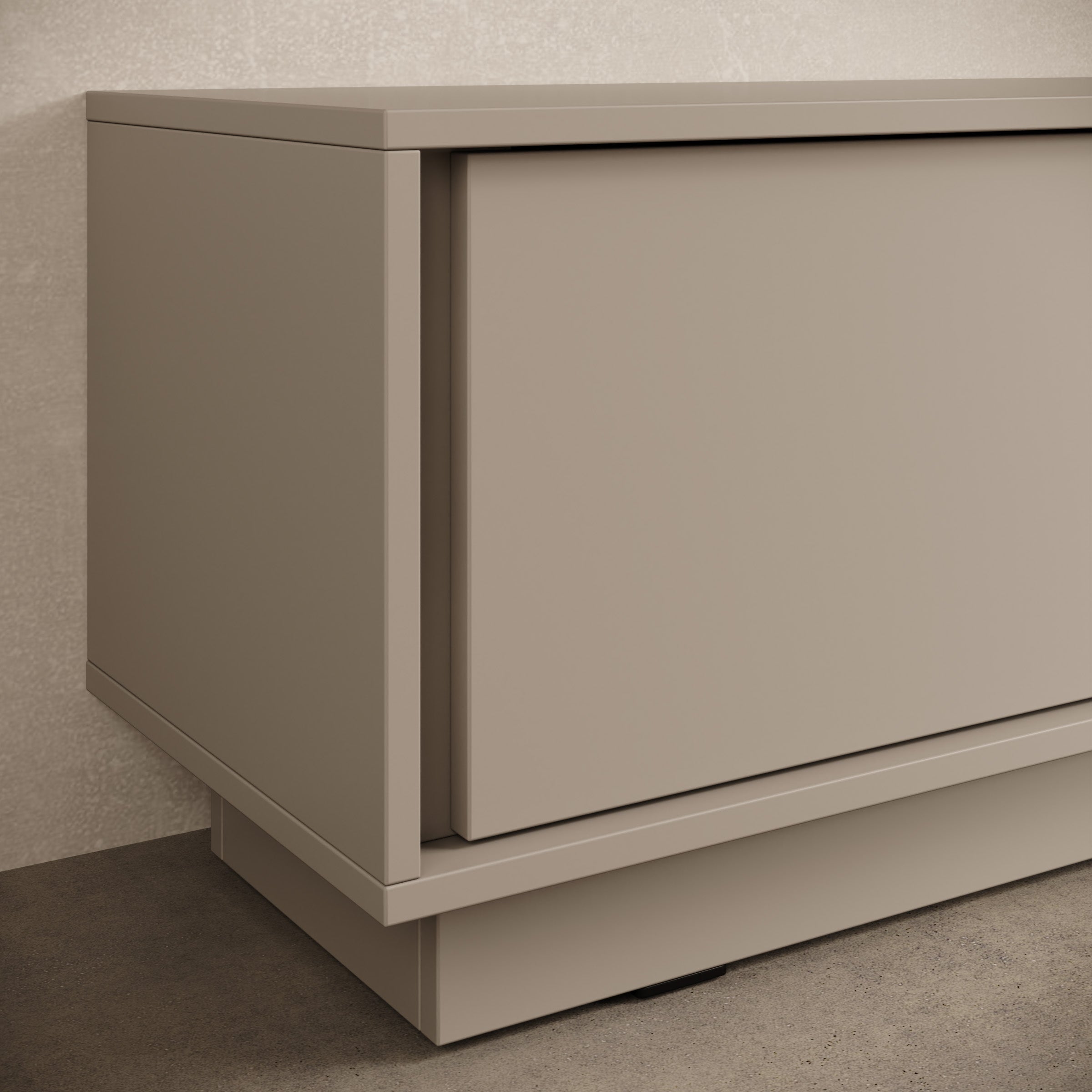 Uvera - TV-Meubel - Beige - 230x35x41 cm