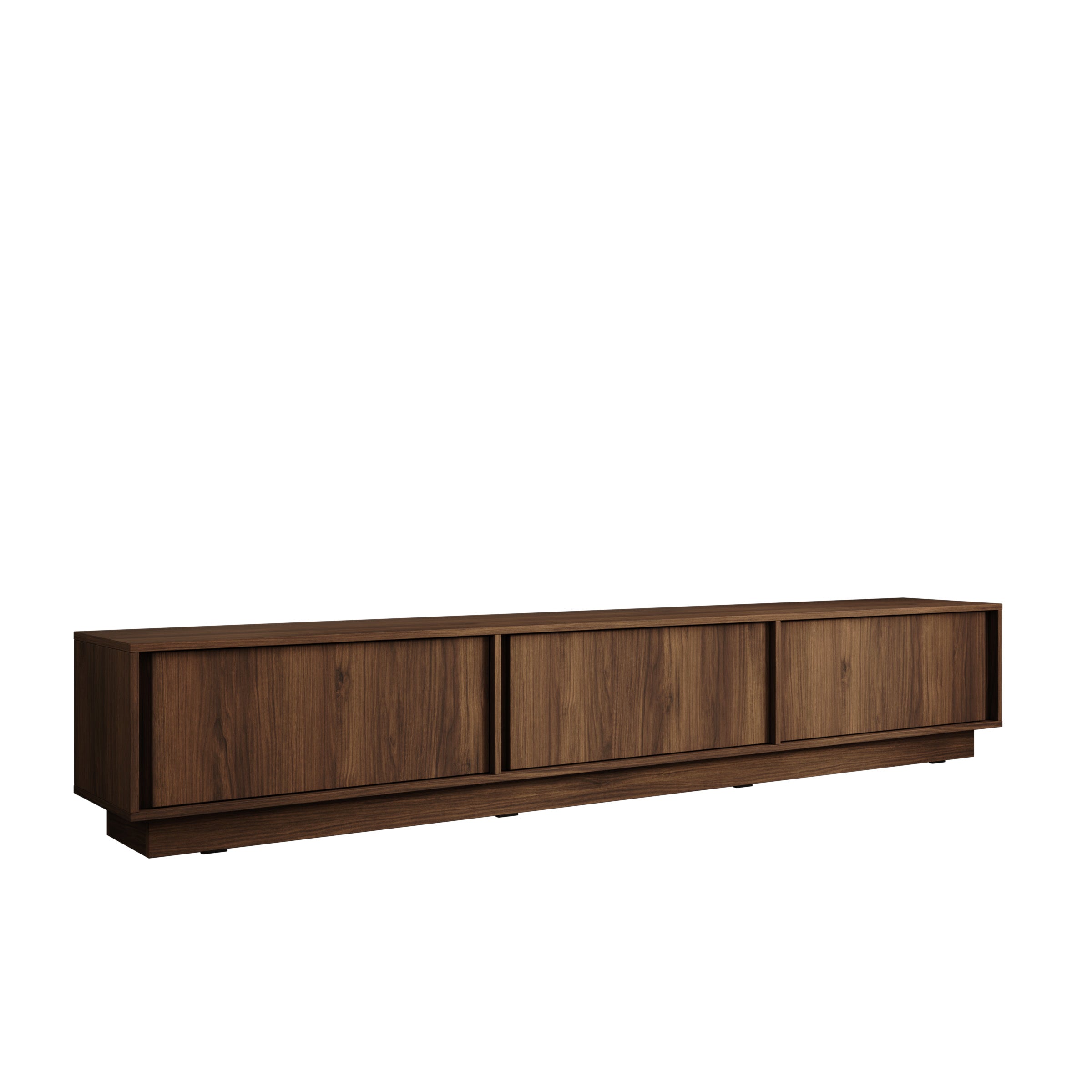 Uvera - TV-Meubel - Walnootpatroon - 230x35x41 cm