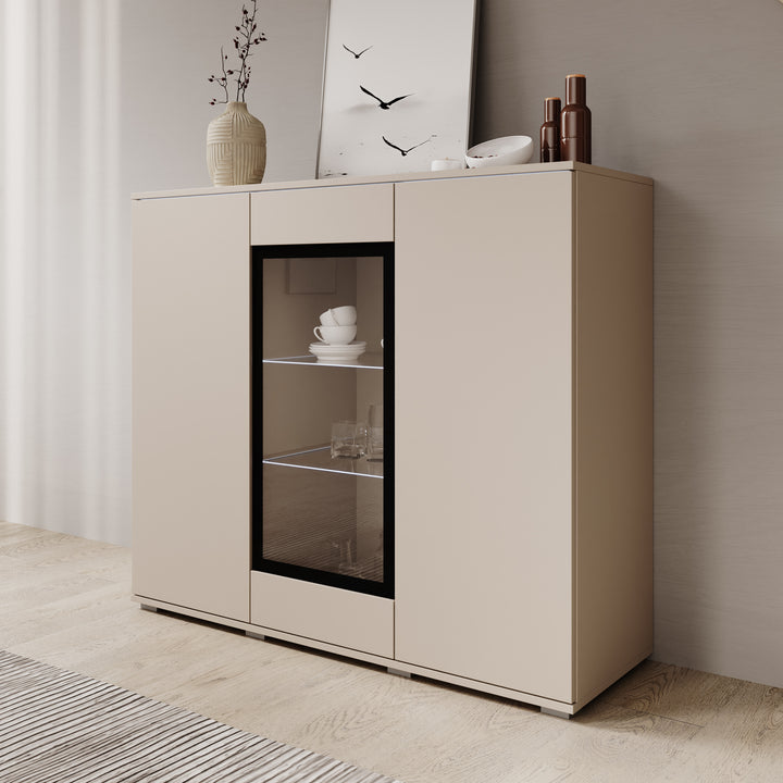 Verity 7 - Dressoir - Beige - 120x40x103 cm