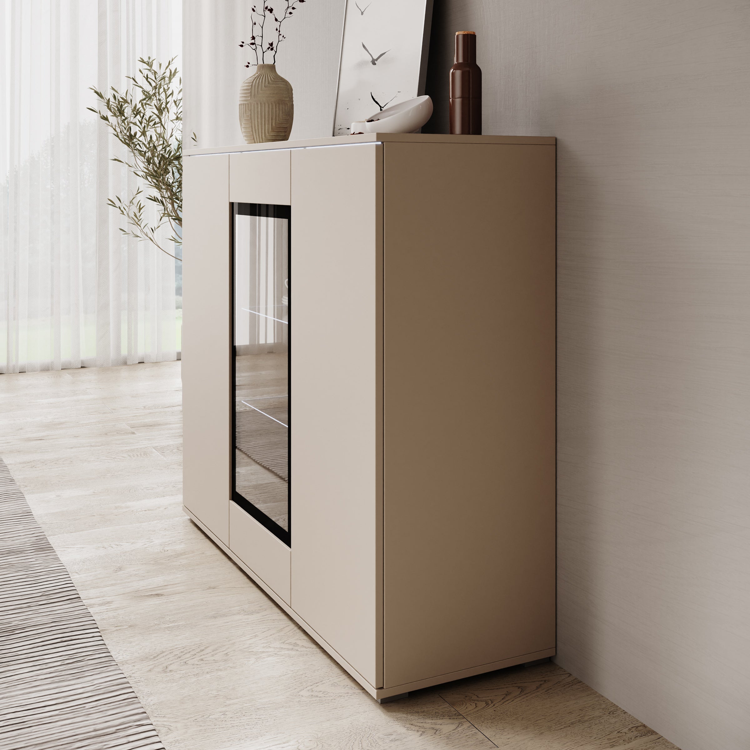 Verity 7 - Dressoir - Beige - 120x40x103 cm