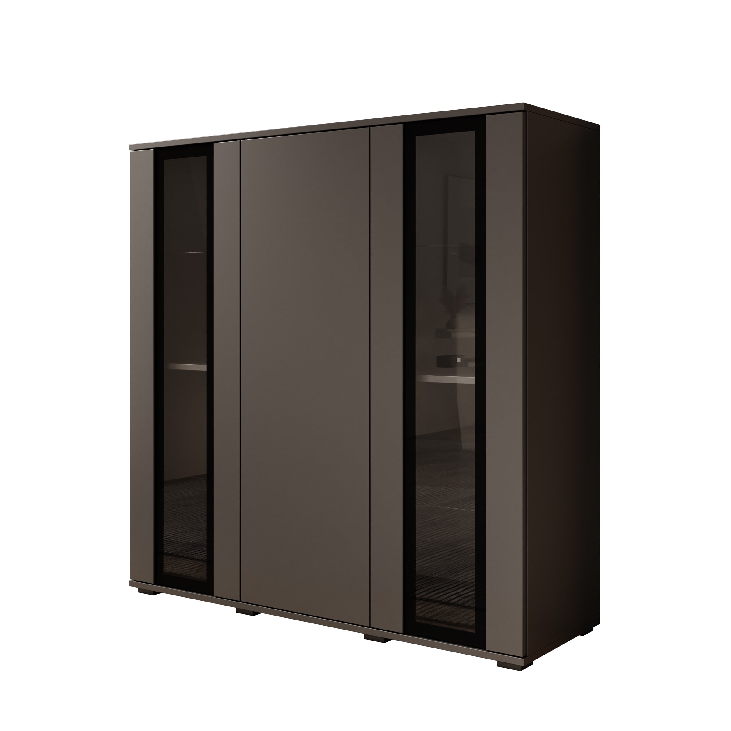 Verity 7 - Dressoir - Zwart - 120x40x103 cm