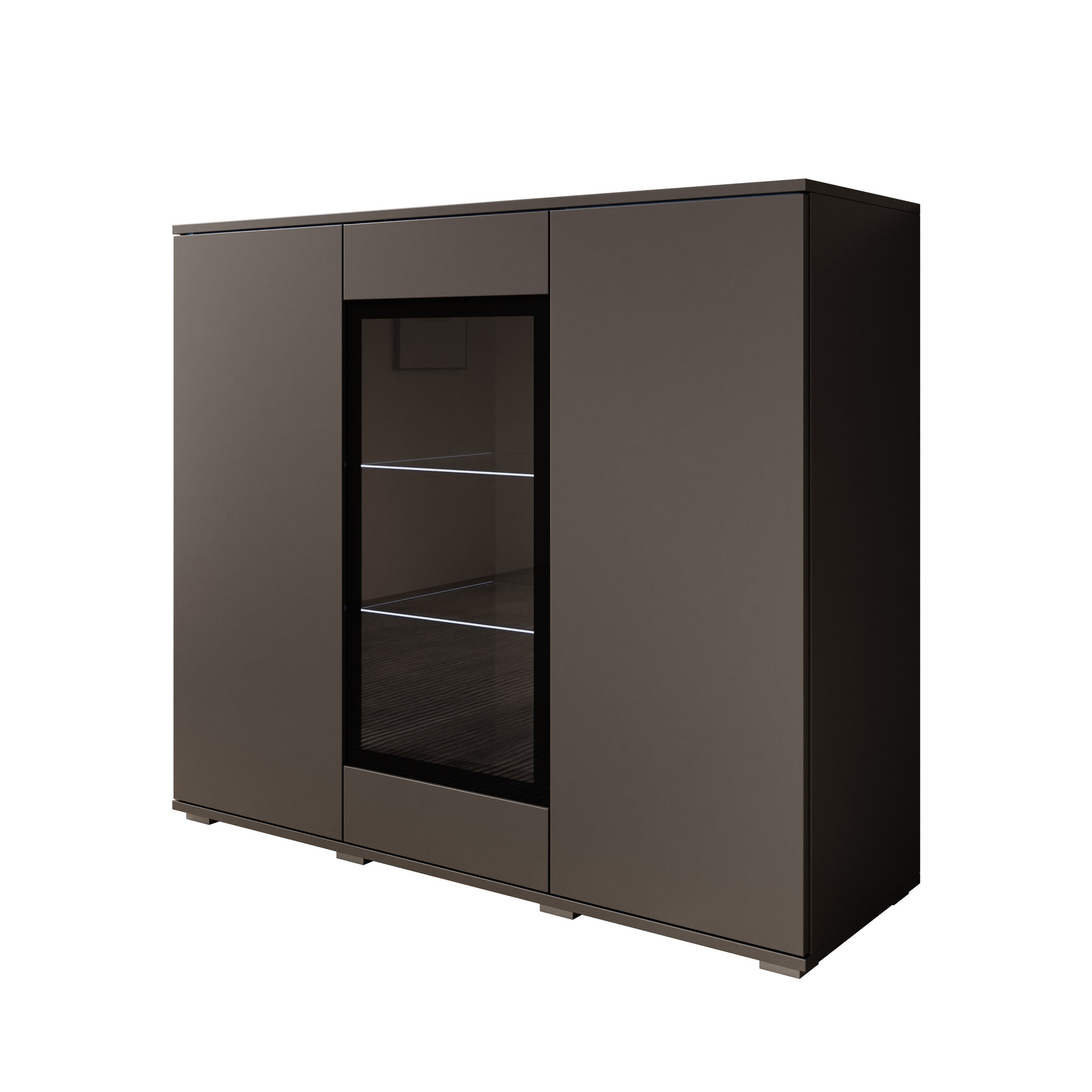 Verity 7 - Dressoir - Zwart - 120x40x103 cm