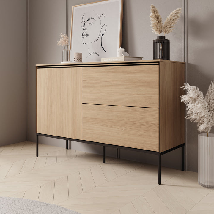 Vicious - Dressoir - Eiken - 127x41x85 cm