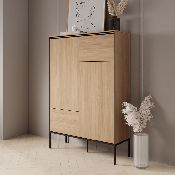 Vicious - Dressoir - Eiken - 98x34x142 cm