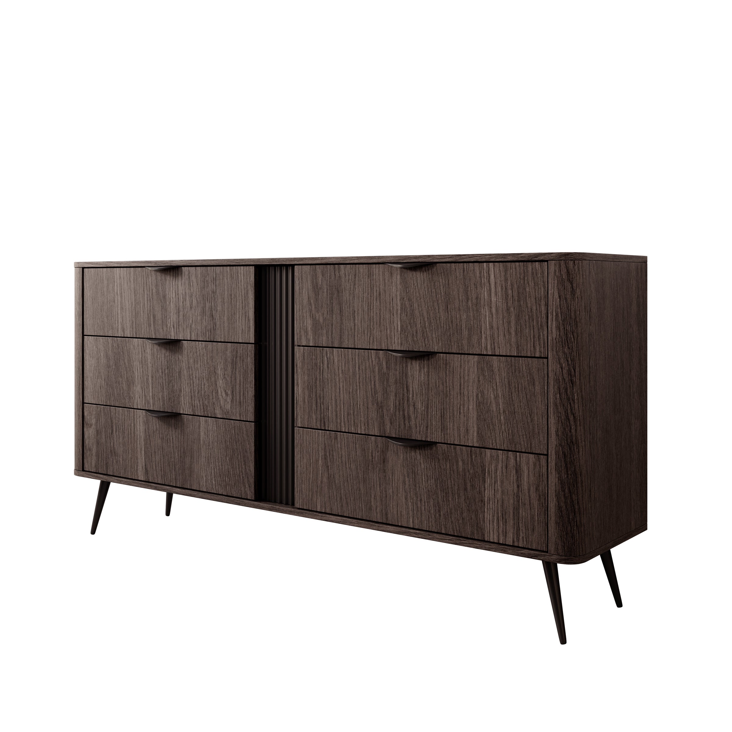 Victoria - Dressoir - Donker eiken - 163x38x81 cm