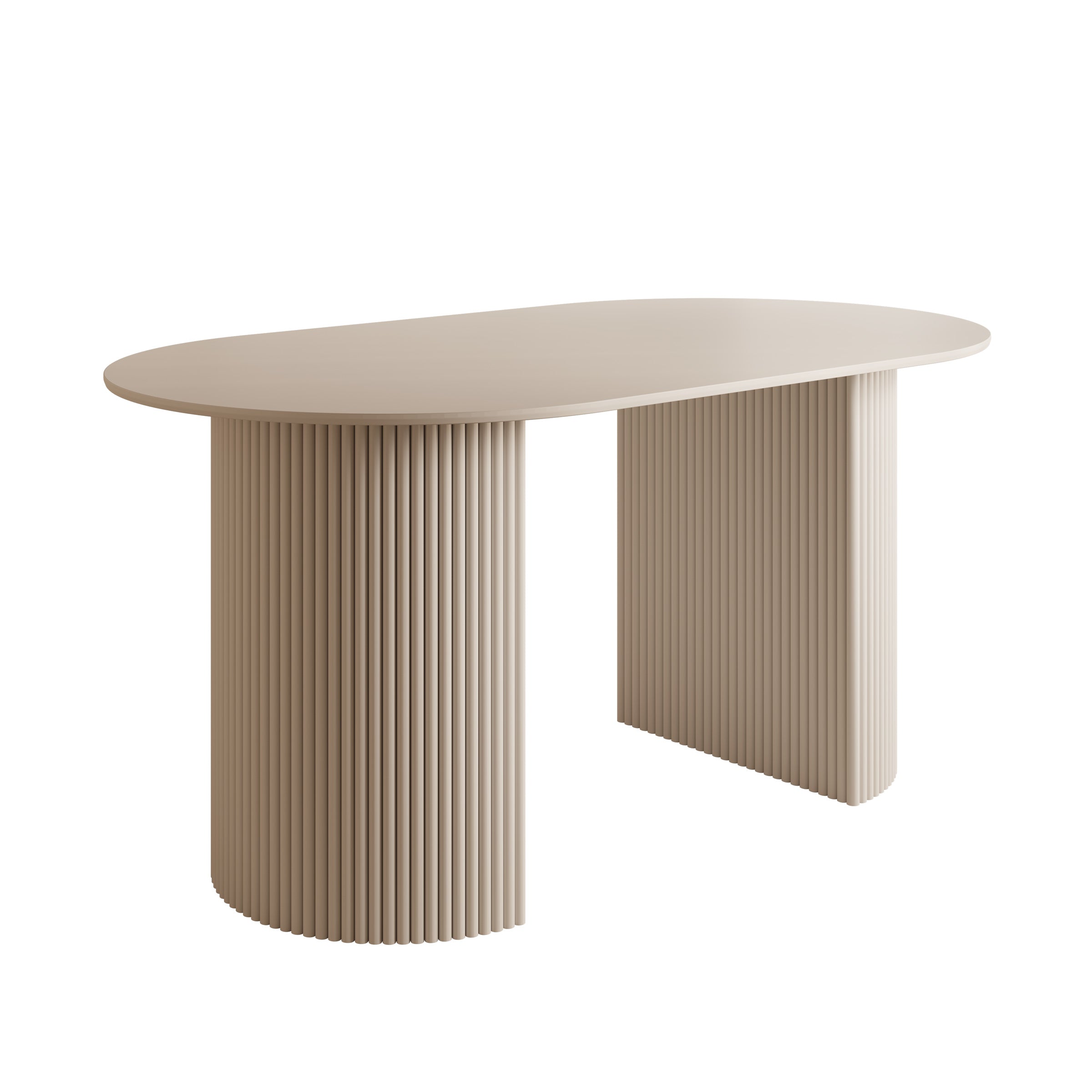 Viento - Eetkamertafel - Wit - 160x90x76 cm