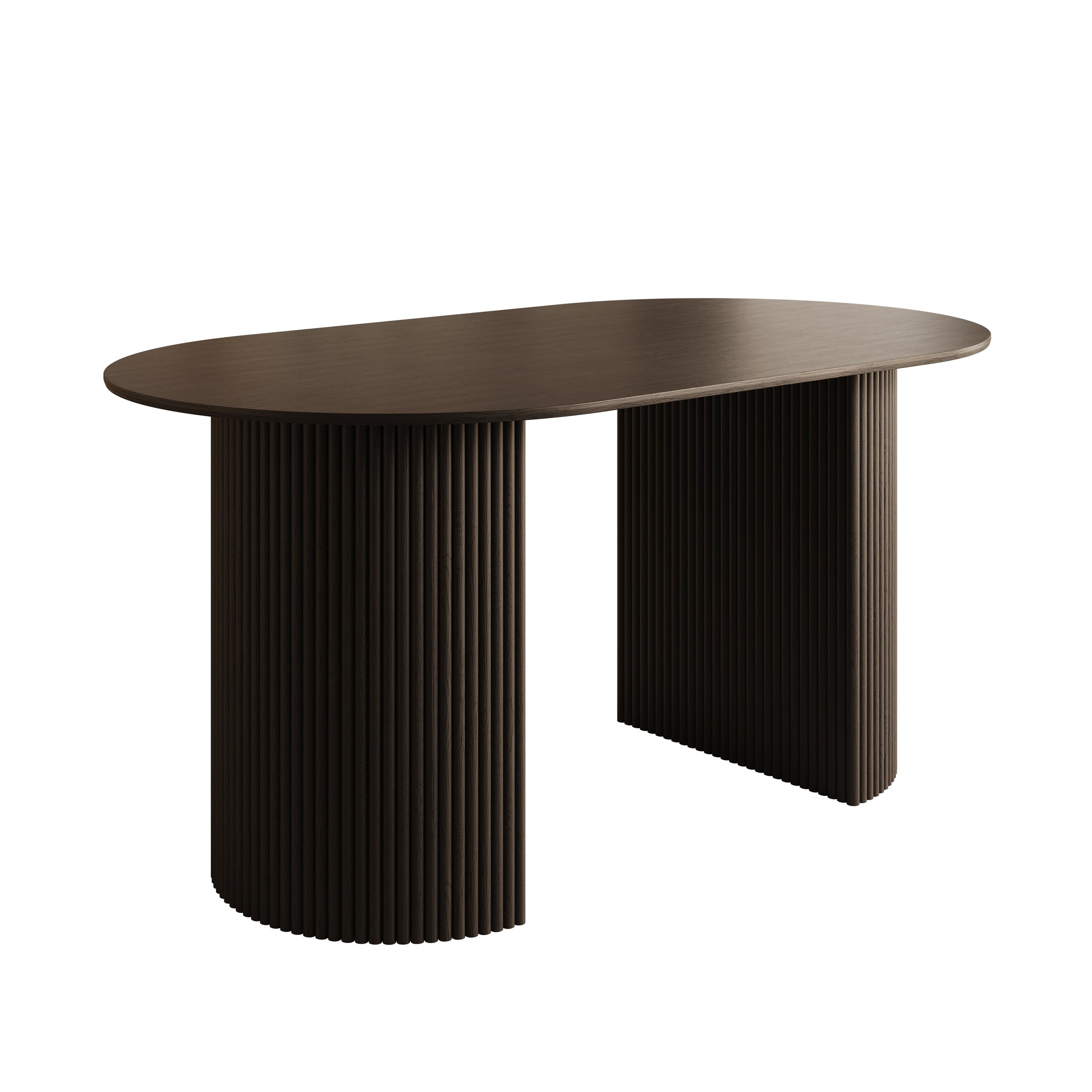 Viento - Eetkamertafel - Zwart - 160x90x76 cm