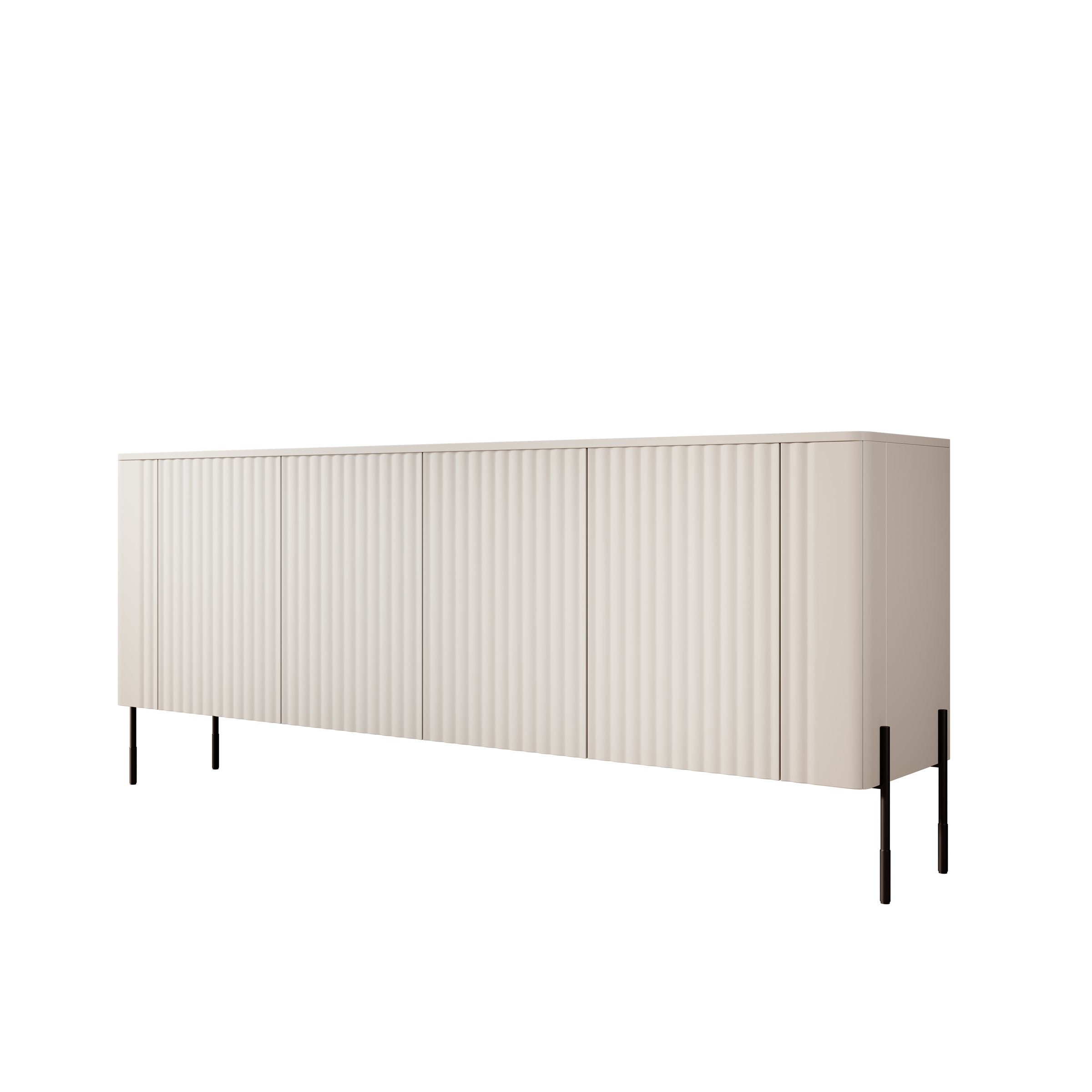 Vivi - Dressoir - Beige - 190x40x80 cm