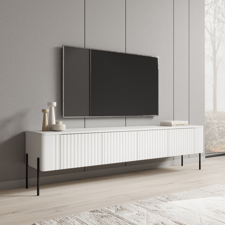 Vivi - TV-Meubel - Wit - 190x40x50 cm