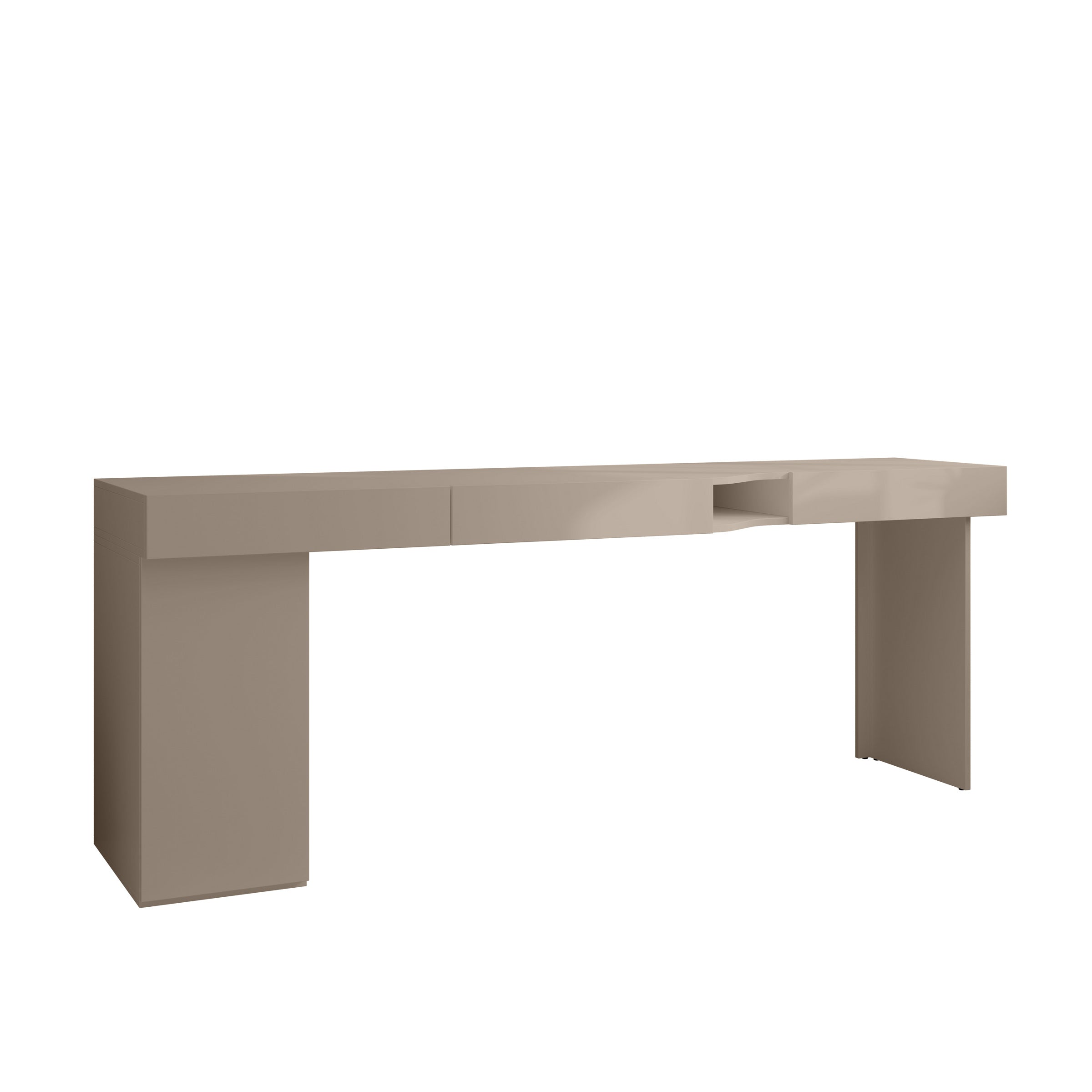 Whenua 2 - Bureau links - Beige - 211x55x79 cm