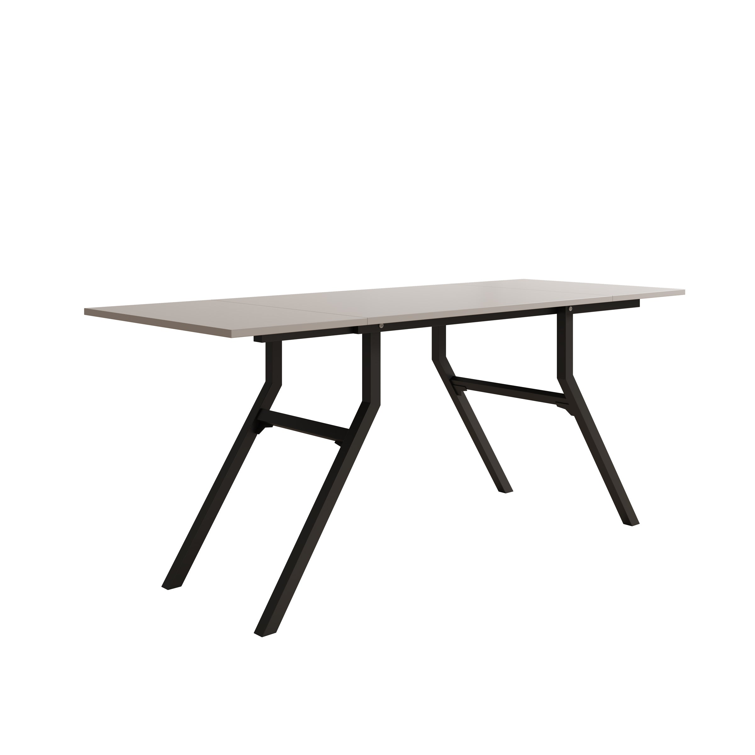 Xalir - Salontafel uitschuifbaar tot eettafel - Beige - 100x70x40 cm
