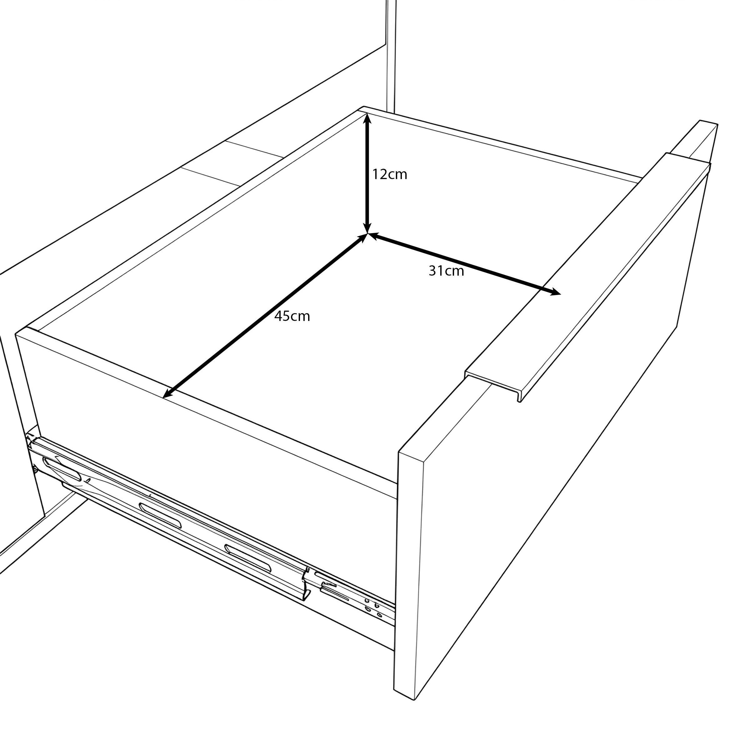 Xiano - Dressoir - Beige - 104x40x80 cm