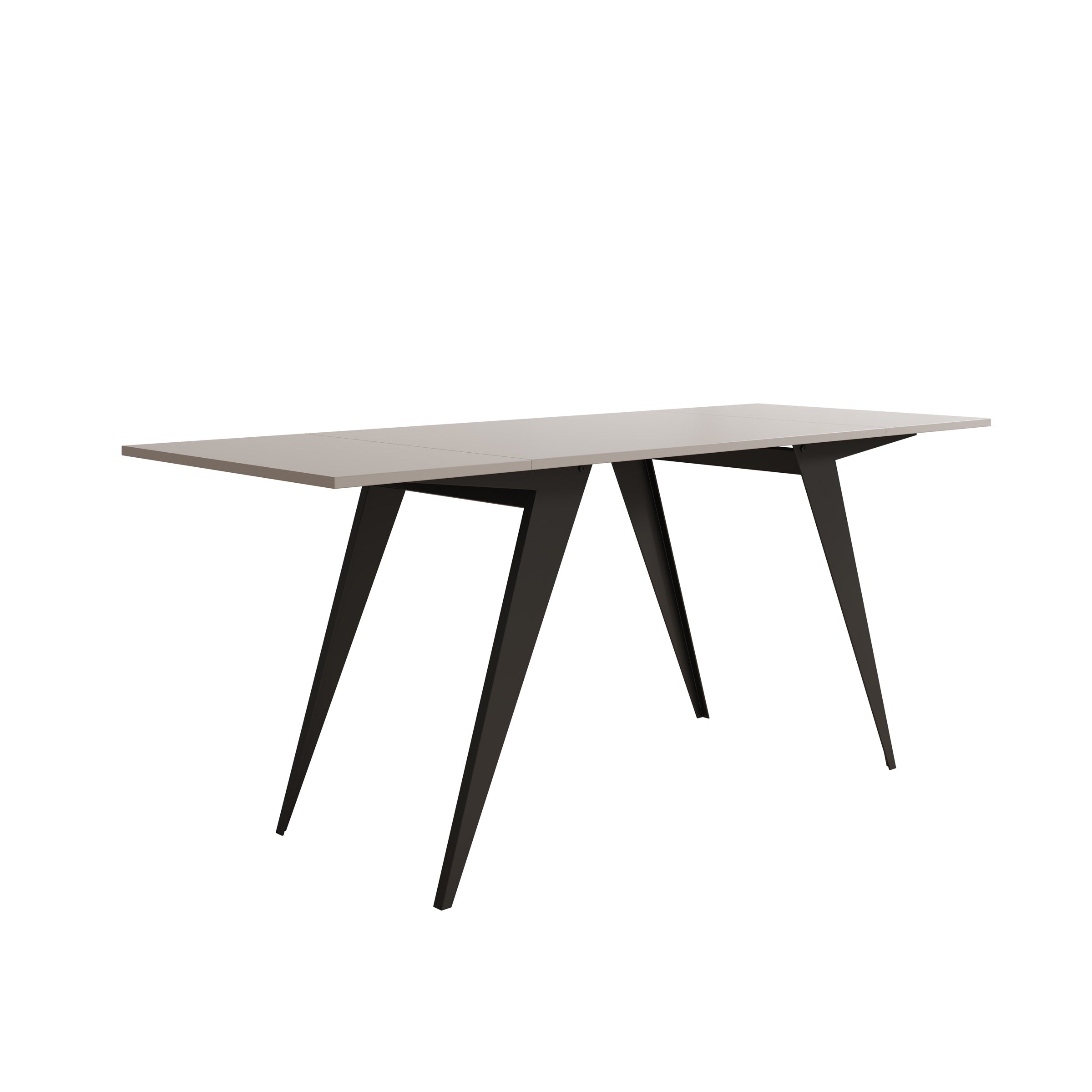 Xyra - Salontafel uitschuifbaar tot eettafel - Beige - 90x70x45 cm
