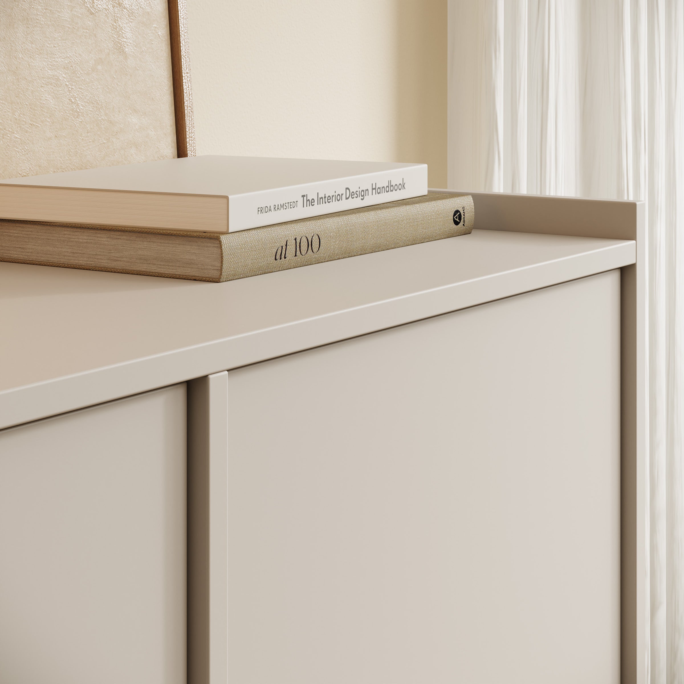 Yarrow - Dressoir - Beige - 98x39x82 cm