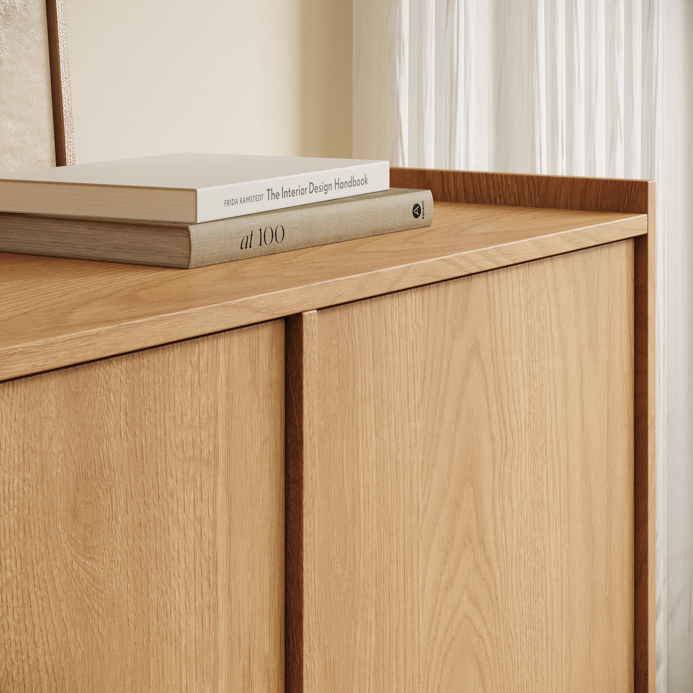Yarrow - Dressoir - Eikenpatroon - 147x39x82 cm