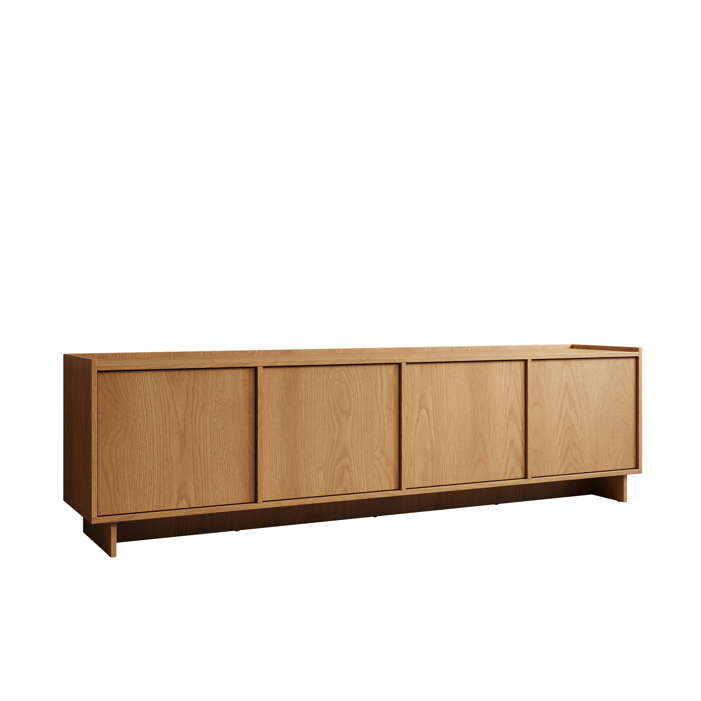 Yarrow - TV-Meubel - Eikenpatroon - 195x39x55 cm