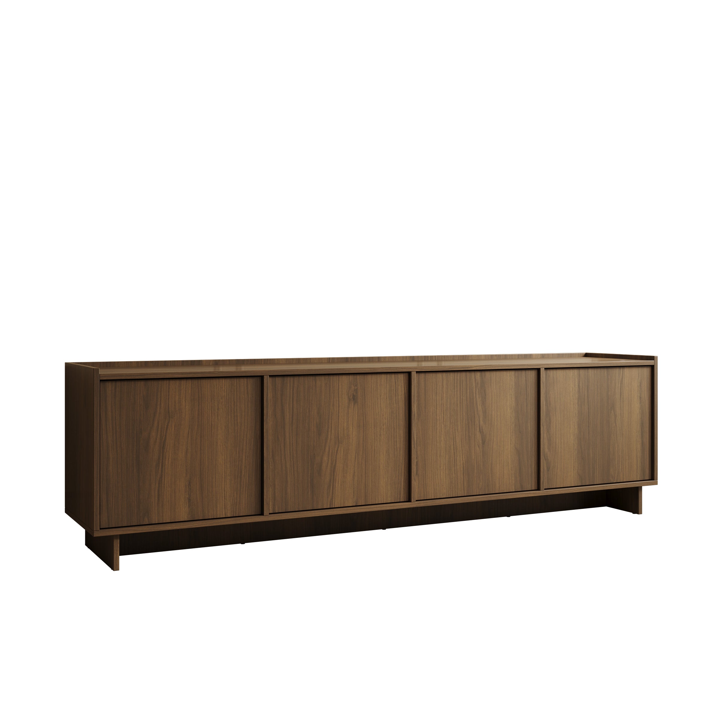 Yarrow - TV-Meubel - Walnootpatroon - 195x39x55 cm