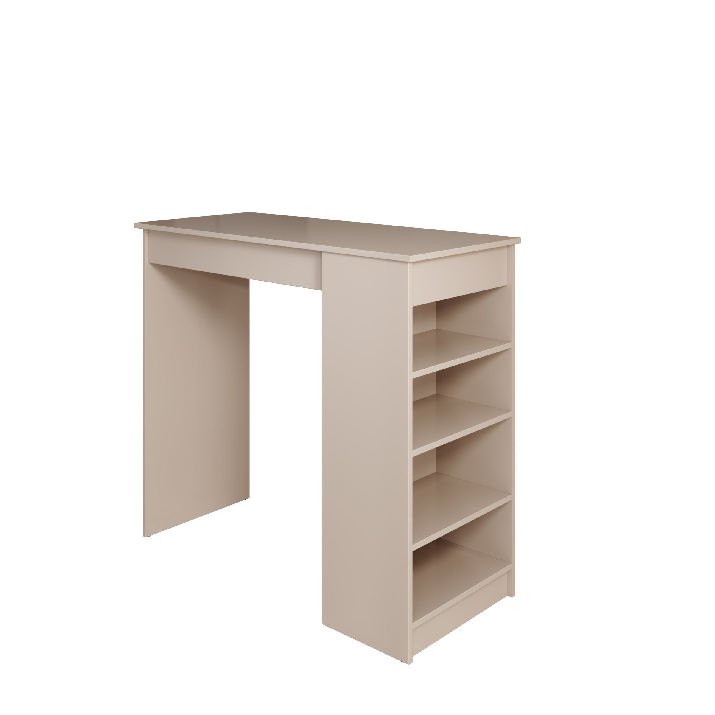 Zorevia - Bartafel - Beige - 115x50x102 cm