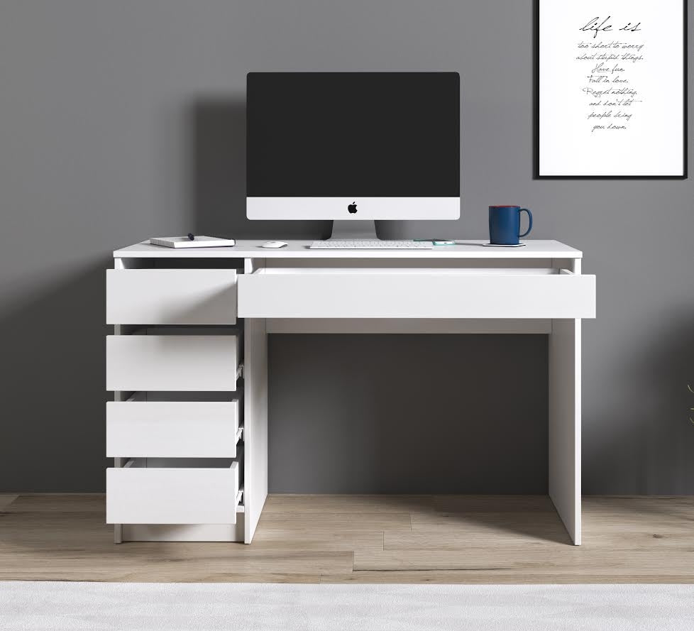 Avio - Bureau - Wit - 120x55 cm