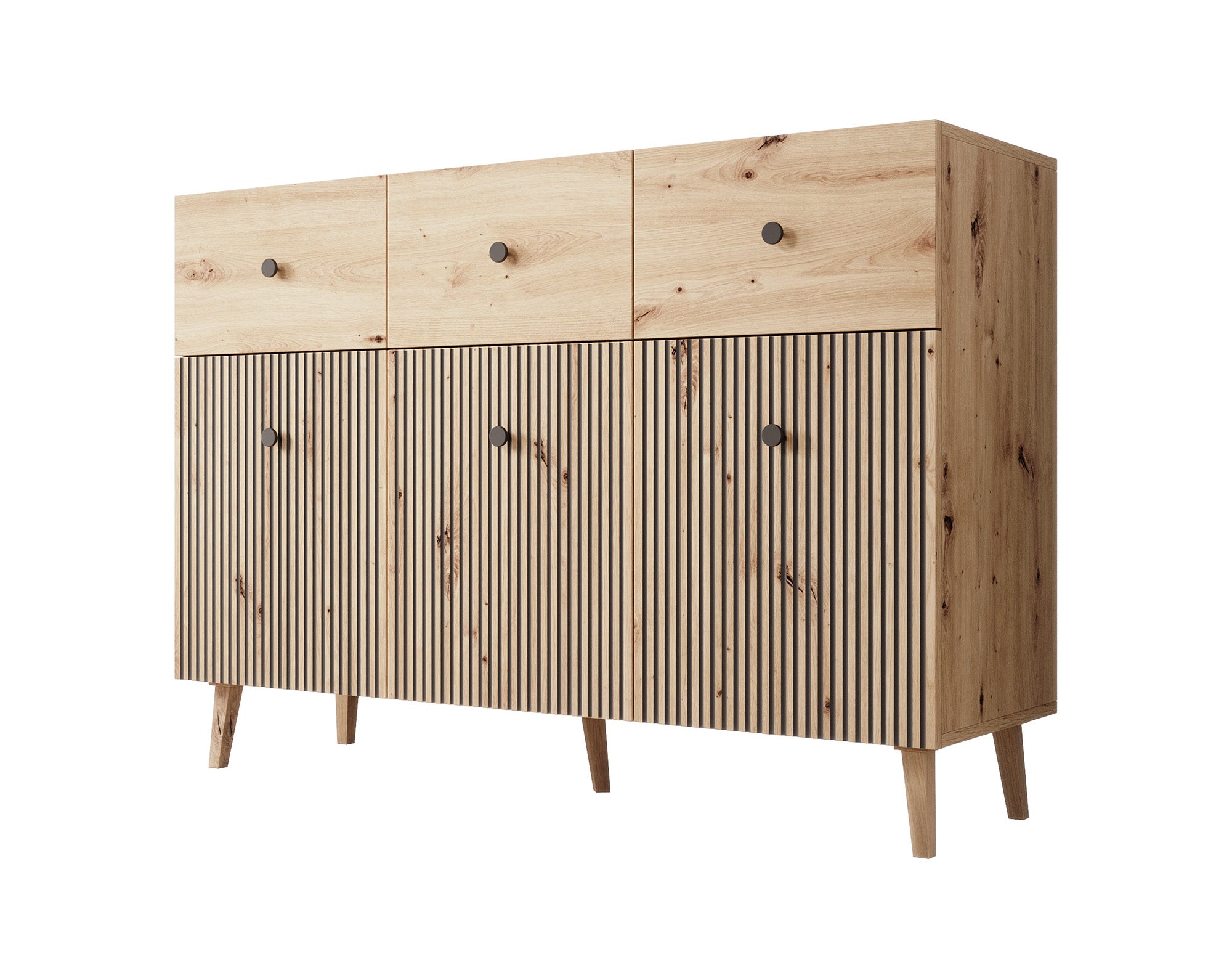 Bali - Dressoir - Eiken - 135x40x95 cm