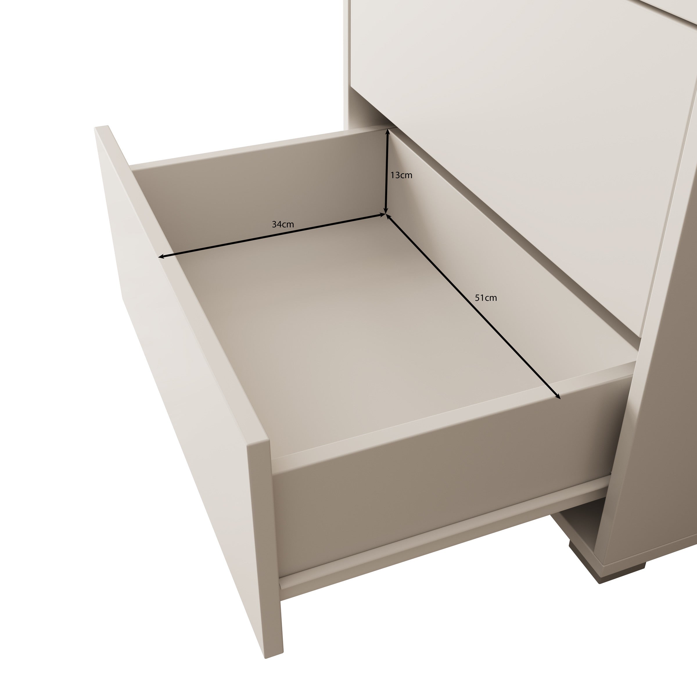 Gideon - Boekenkast - Wit - 54x42x180 cm