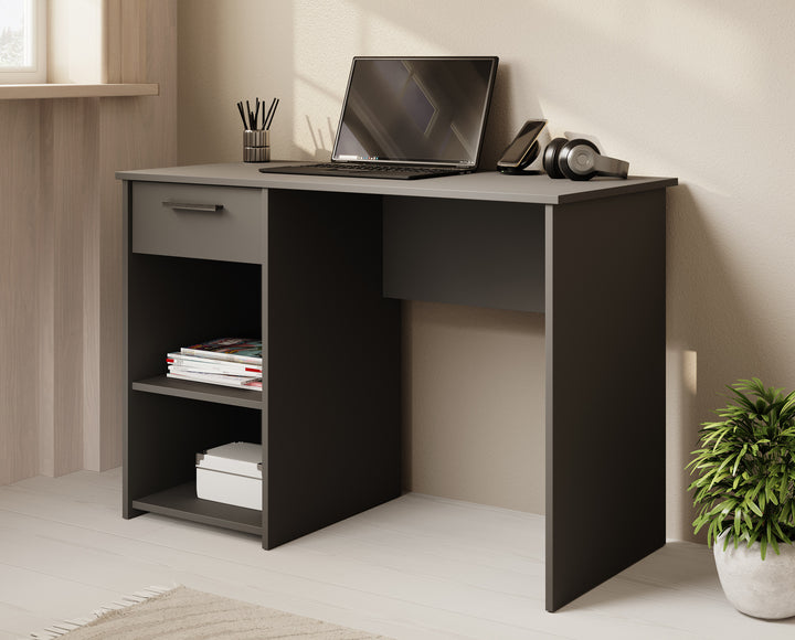 Bellini - Bureau - Antraciet - 110 cm