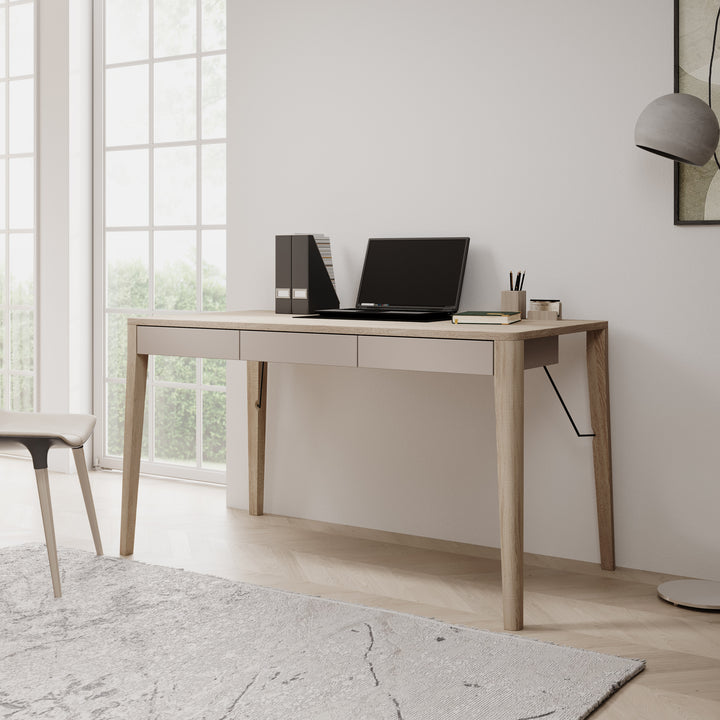 Mazar - Bureau - Licht Eiken - 139x71 cm