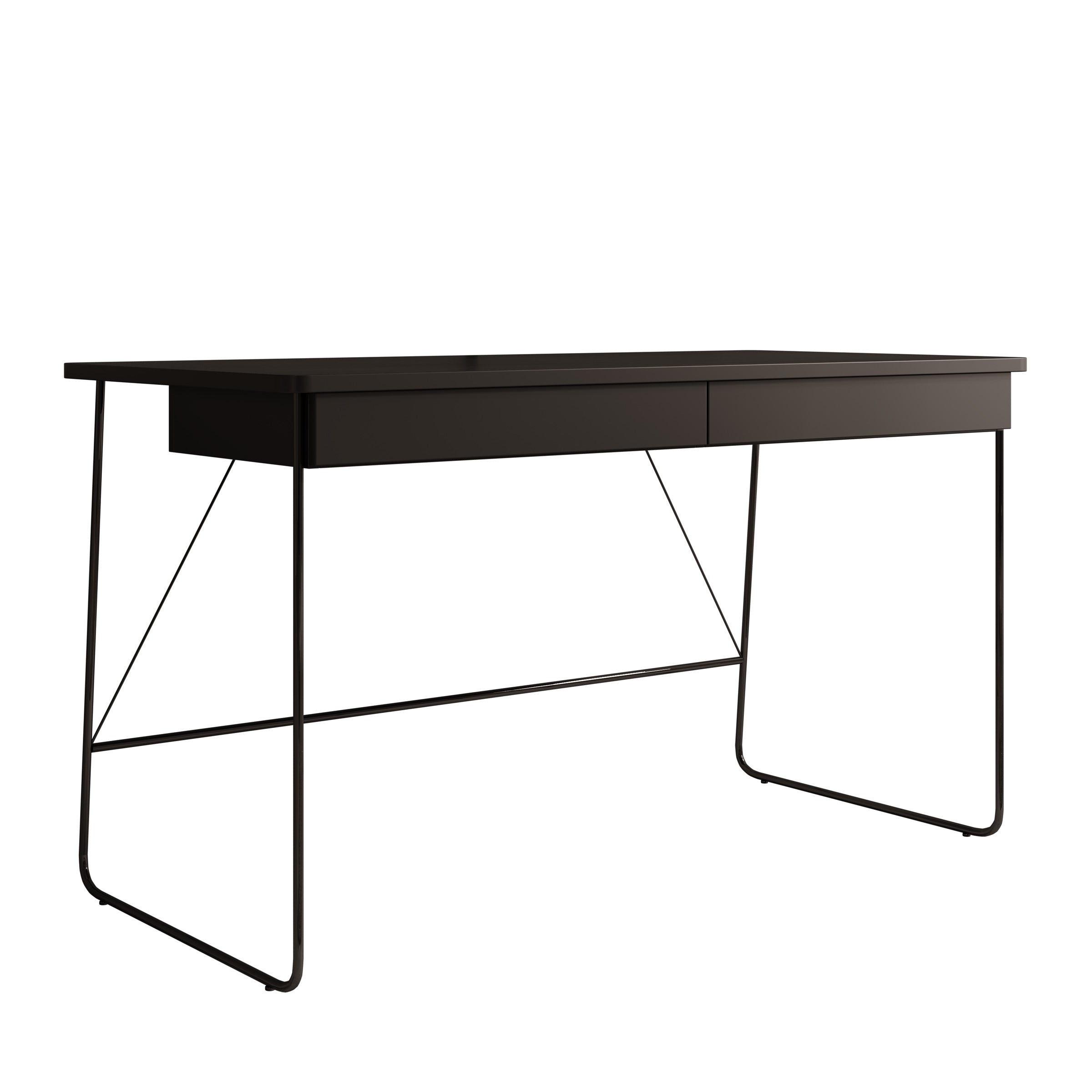 Medea - Bureau - Zwart - 135x67 cm