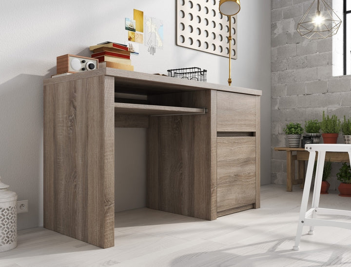 Monaco - Bureau - Truffel eiken - 120x53 cm