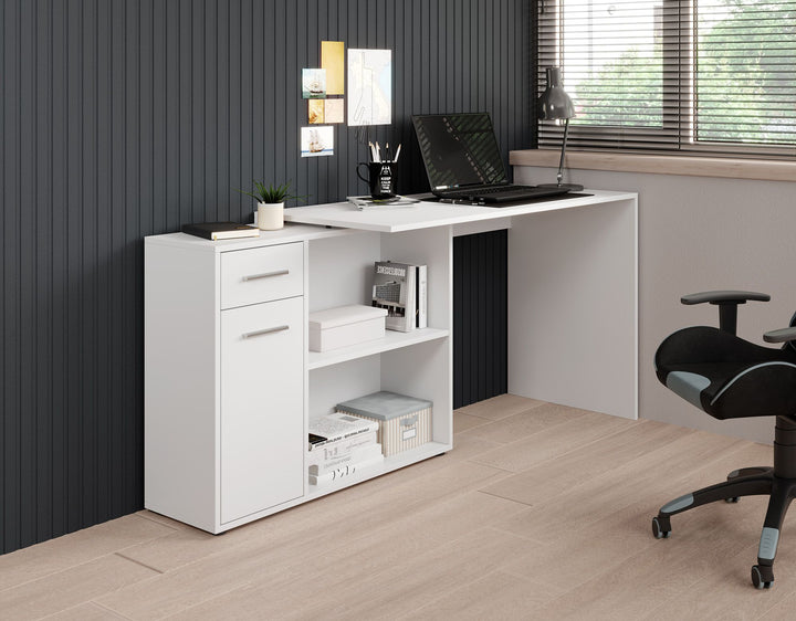 Nomi - Bureau - Wit - 120x92 cm
