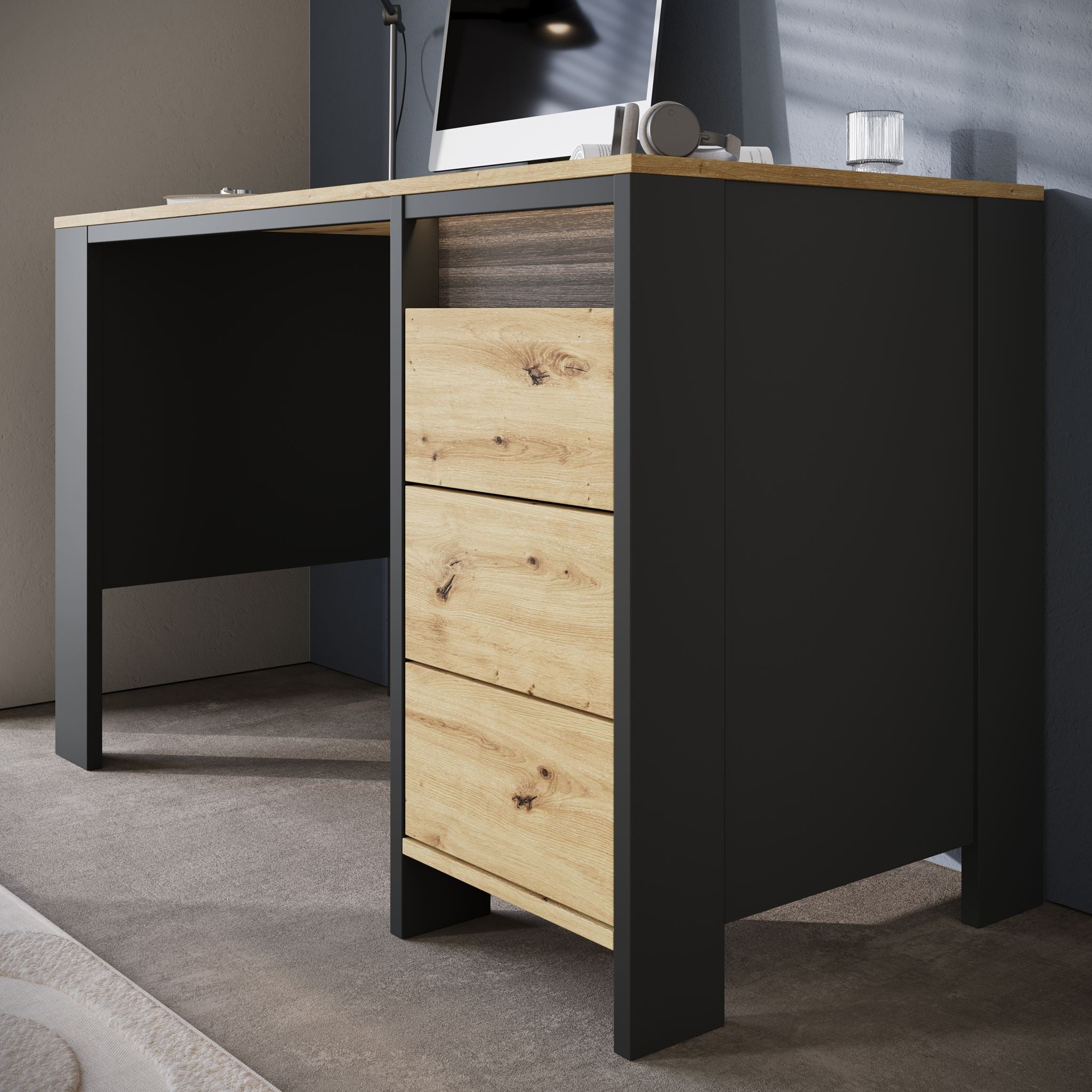 Stratosphere - Bureau - Eiken - 122x58 cm